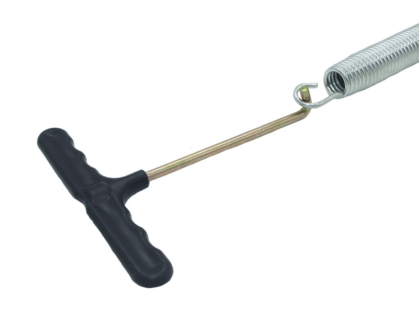 Vincilee Trampoline Spring Pull Tool (2 Pack) - Heavy Duty T-Hook for Easy Trampoline Assembly & Repair - Perfect for Backyard, Gym, and Playground Use