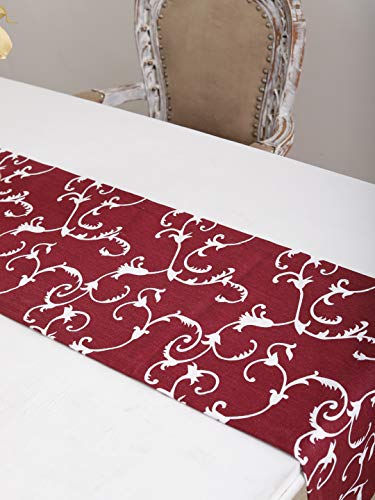 Paisley Burgundy