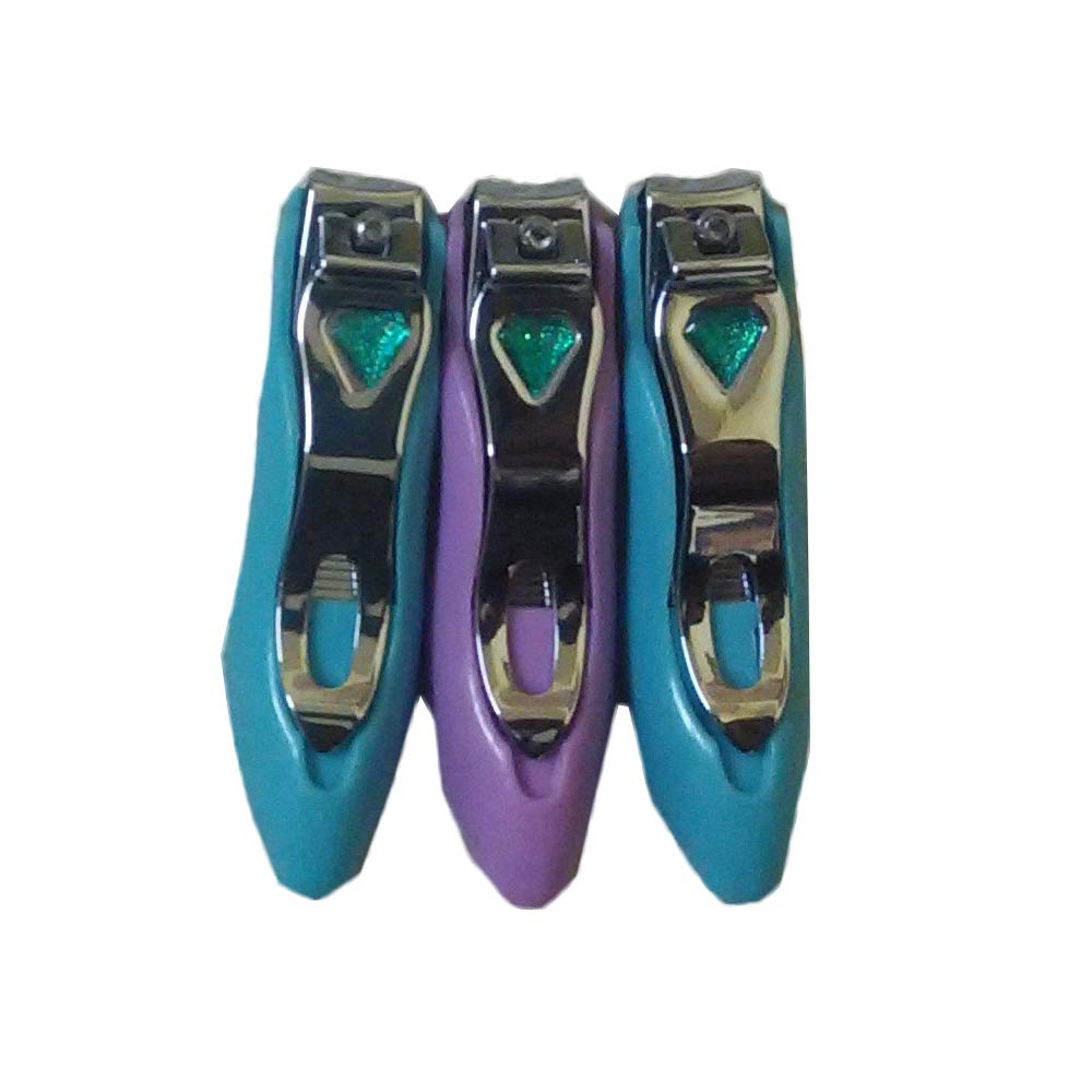 DDH Professional Nail Clipper & Cutter Set - 2 Pack (Buy 1 Get 1 Free) for Home, Travel & Salon Use - Stainless Steel Toenail & Fingernail Trimmers
