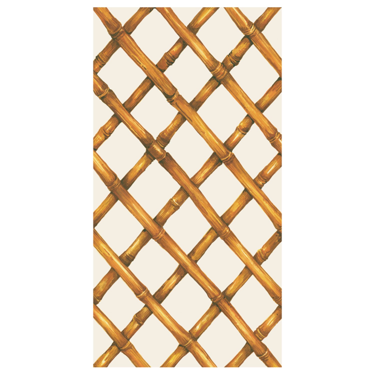 Eco-Friendly Bamboo Lattice Guest Napkins - 12 Pack Premium Disposable Napkins for Parties, Weddings & Dinner Events - Biodegradable & Elegant Tableware for Special Occasions