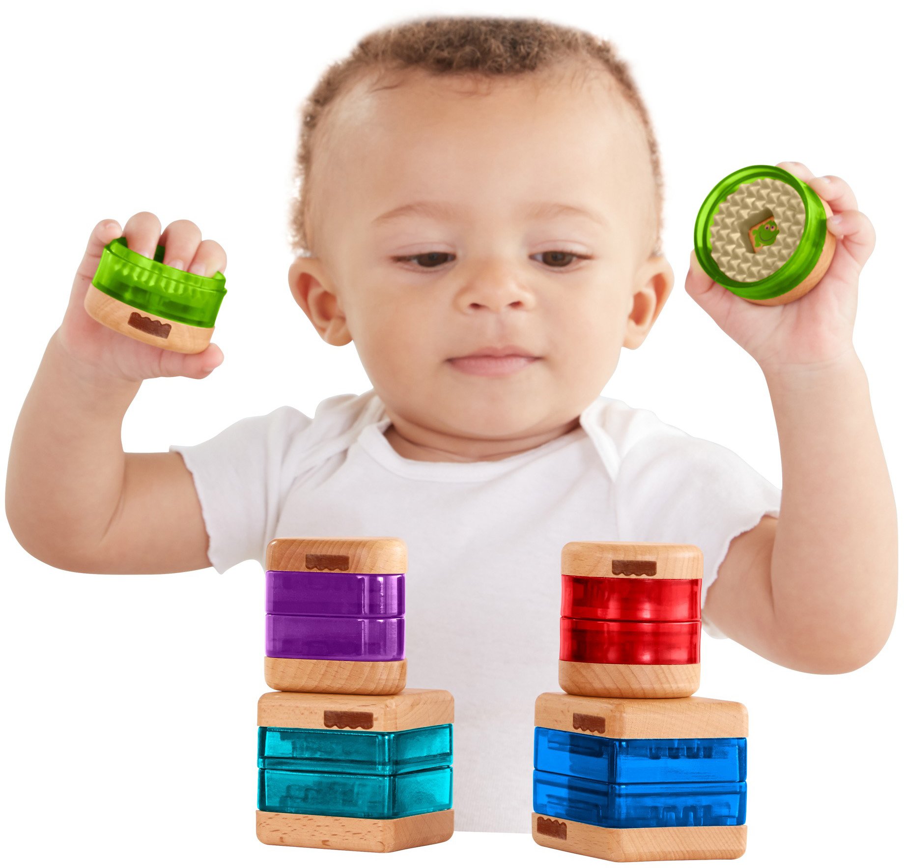 Fisher-Price Wooden Learning Toy with Surprise Shapes - Educational Montessori Shape Sorter for Toddlers 1-3 Years - Perfect for Early Childhood Development & Sensory Play