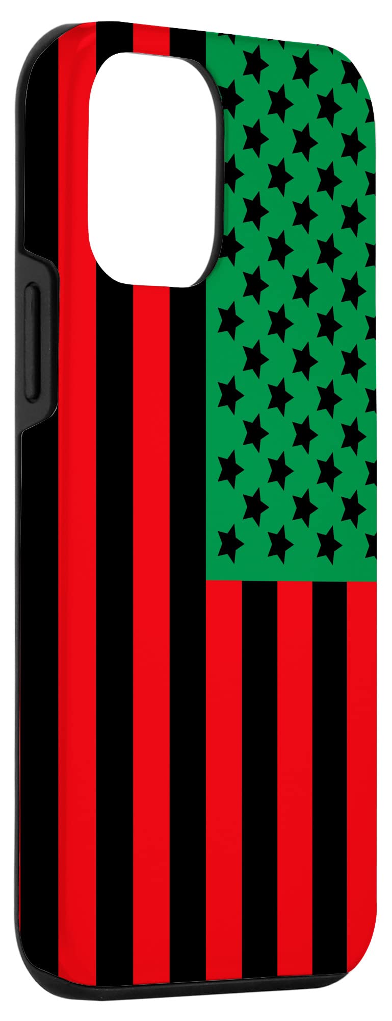iPhone 12 Mini Case - Pan African Flag Design - UNIA & Juneteenth Celebration - Afro American Pride - Protective Phone Cover for iPhone 12 Mini - Perfect for Black History Month, Cultural Events & Daily Use