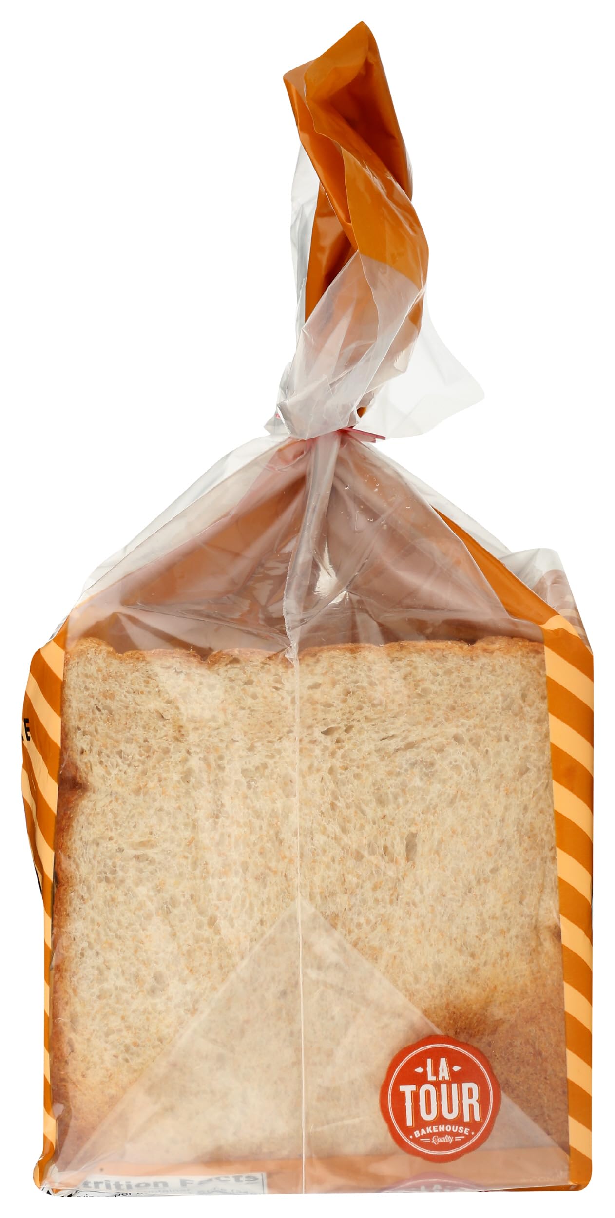 LA TOUR BAKEHOUSE Japanese Style Wheat Bread - 18oz Soft & Fluffy Artisan Loaf for Sandwiches, Toast & Breakfast | Premium Bakery Quality