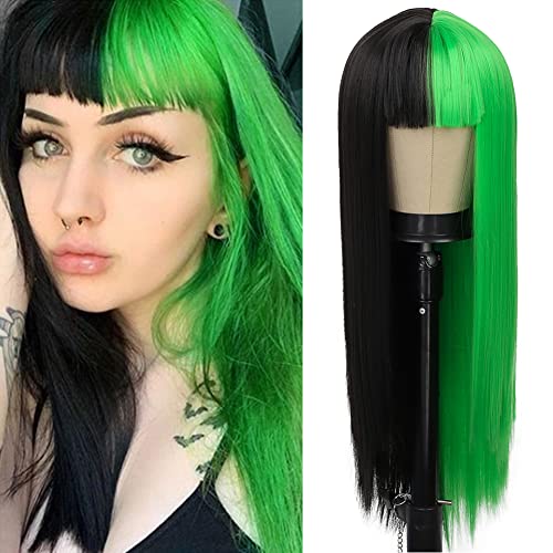 Half Black Half Green