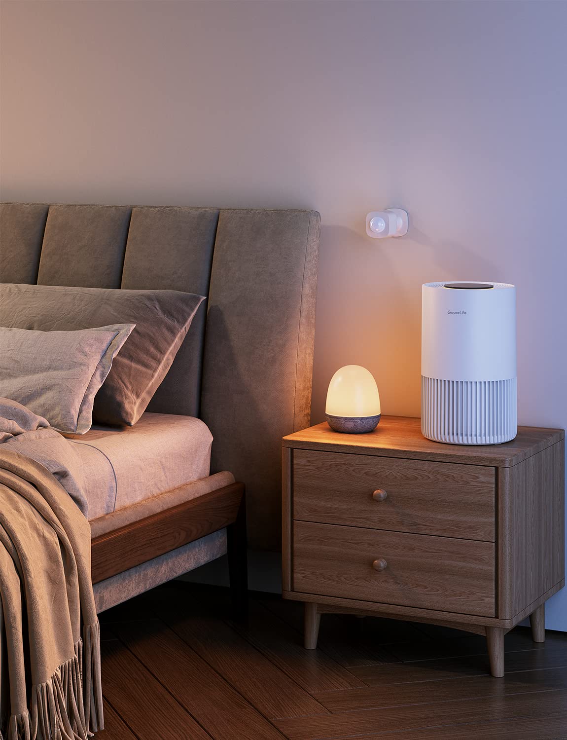 GoveeLife Wireless Motion Sensor - Smart Home Automation Device with Group Control for Unlimited Devices, Mini Contact Sensor, Battery Powered, Compatible with Most GoveeLife Smart Products - Perfect for Home Security, Lighting Control & Smart Automation