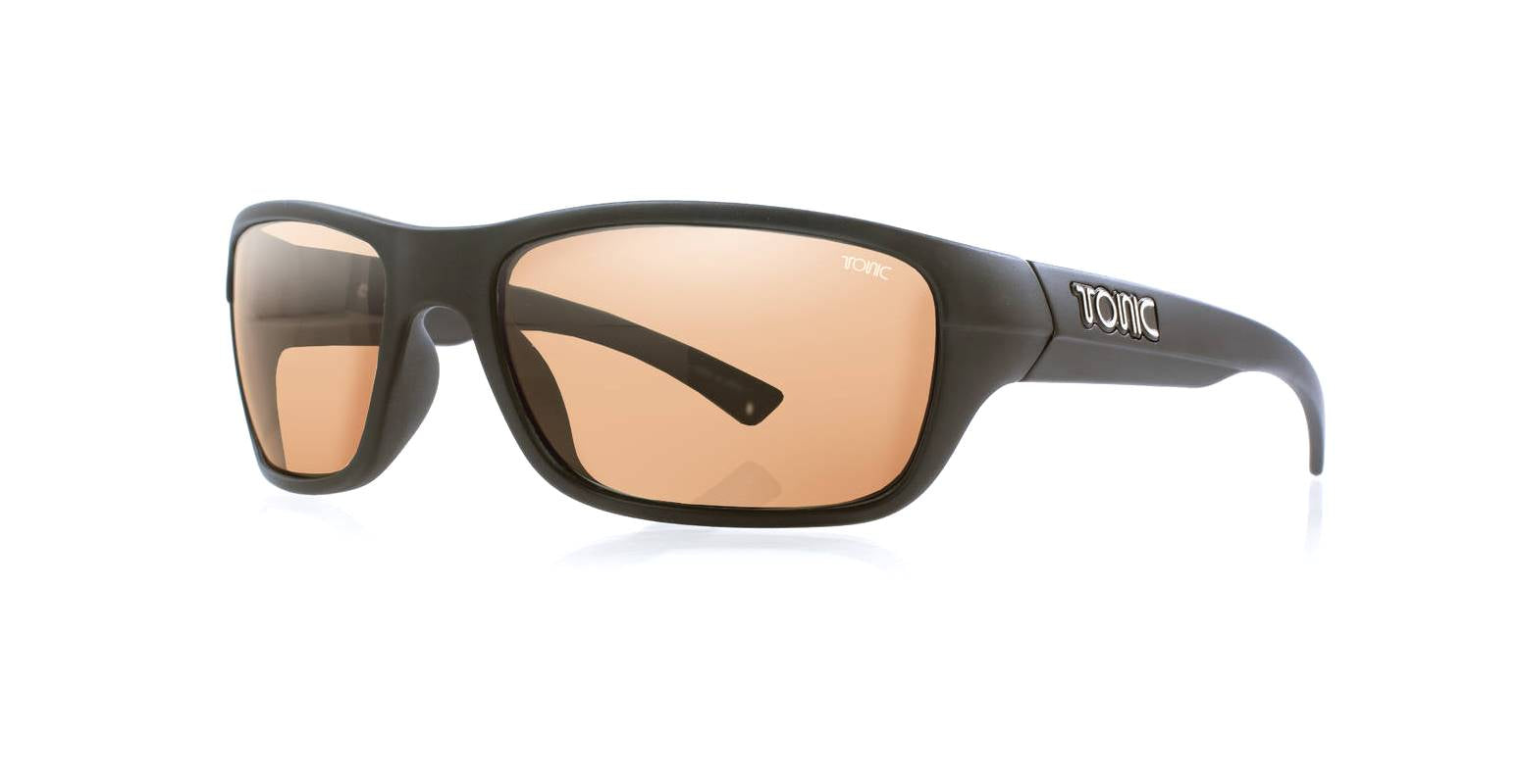 Matte Black-Neon Lite Copper Lens