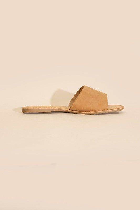Airway S Flat Slides - Comfortable & Stylish Women's Sandals for Summer, Beach, and Casual Wear