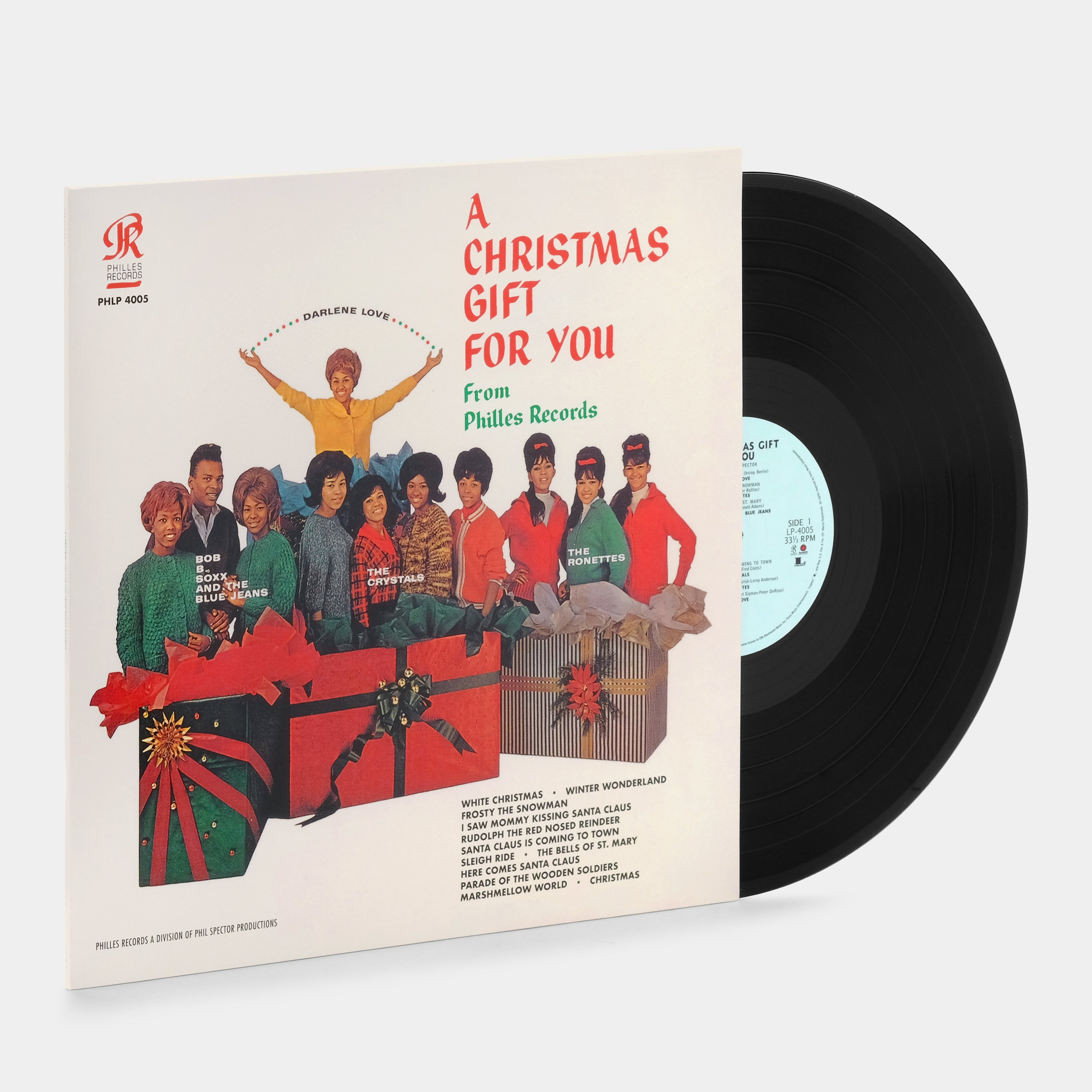 Philles Records LP Vinyl Record - Classic Christmas Music Gift for Music Lovers & Collectors - Perfect for Holiday Parties, Family Gatherings & Nostalgic Listening