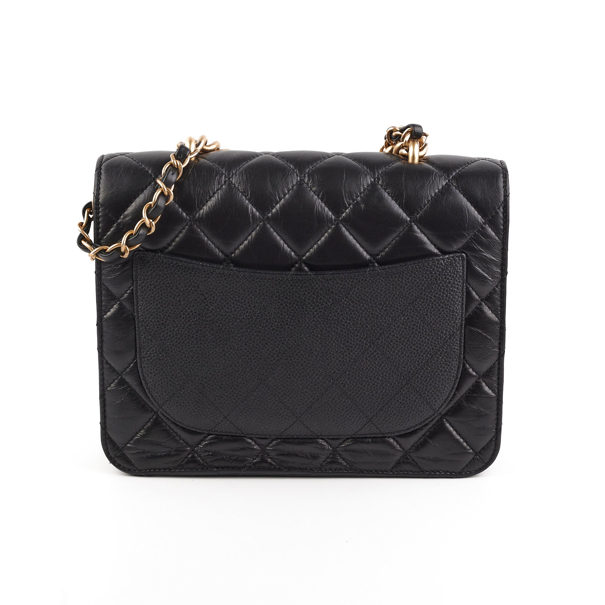 Chanel CC Chain Handle Flap Bag - Luxury Quilted Leather Crossbody Purse for Women | Perfect for Evening Parties, Date Nights & Special Occasions