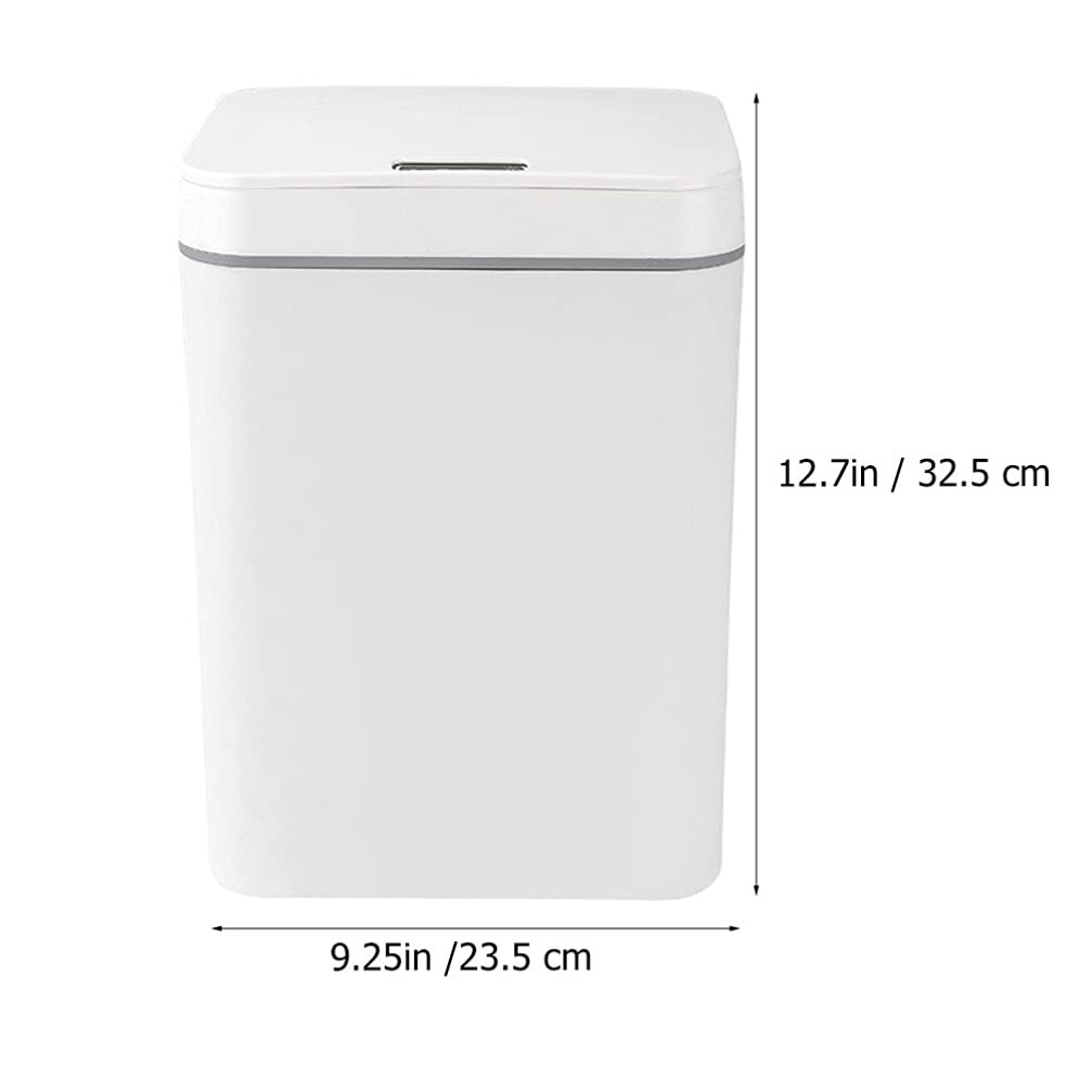 Automatic Sensor Trash Can - Smart Induction Garbage Bin with Motion Sensor, Hands-Free Waste Container for Kitchen, Bathroom, Office & Home Use