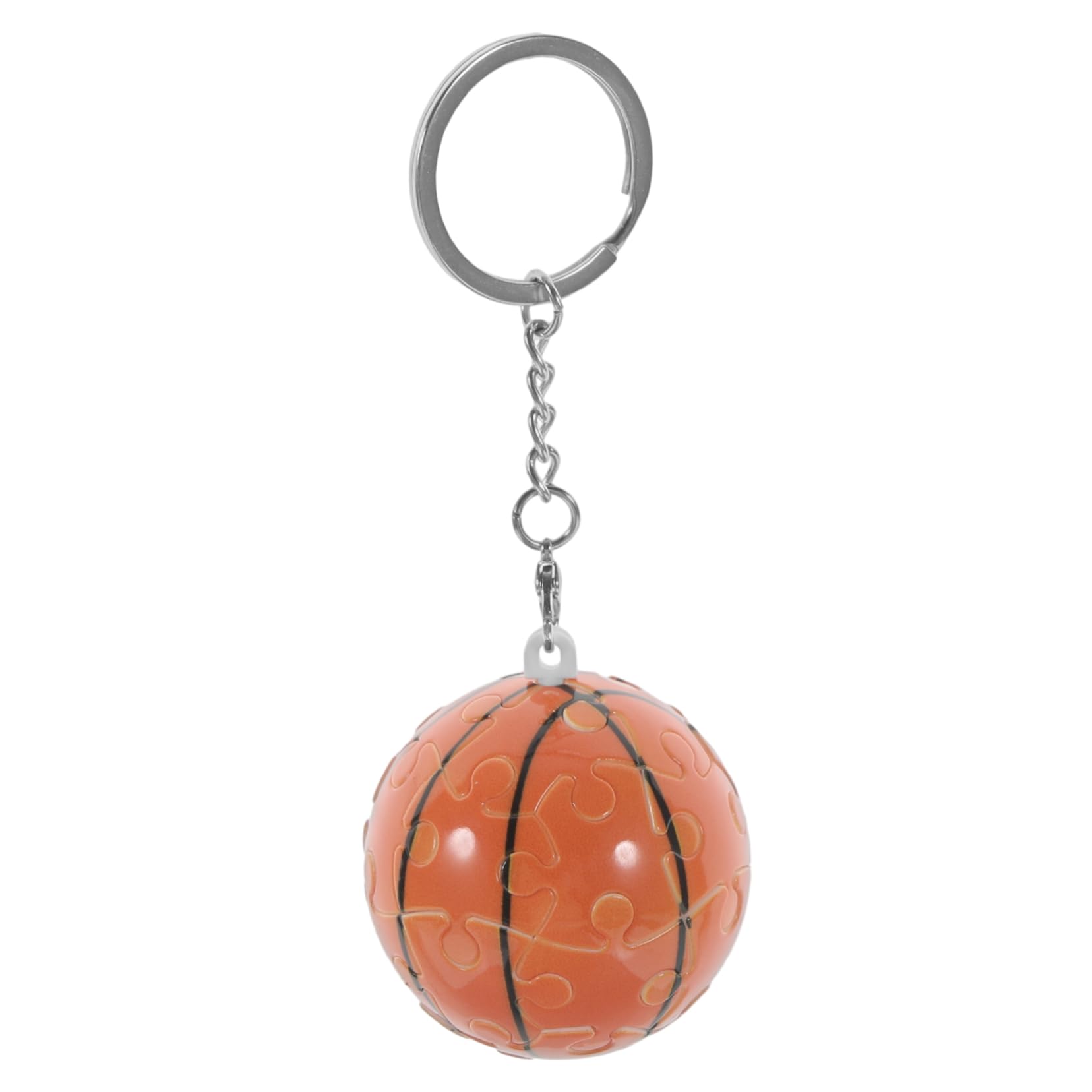 Mipcase 5-Piece Puzzle Design Keychain Set - Sports Ball Theme - High-Quality Craftsmanship - Perfect for Party Favors, Gifts & Collectibles - Great for Sports Fans, Team Events & Souvenirs