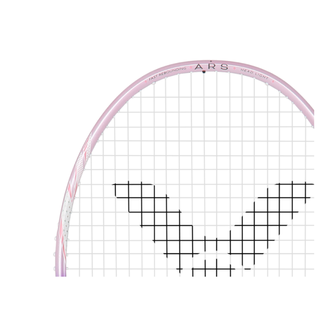 Victor Auraspeed 90F Unstrung Badminton Racket - Medium Purple | Lightweight Carbon Fiber Badminton Racquet for Advanced Players | Perfect for Tournaments & Training Sessions