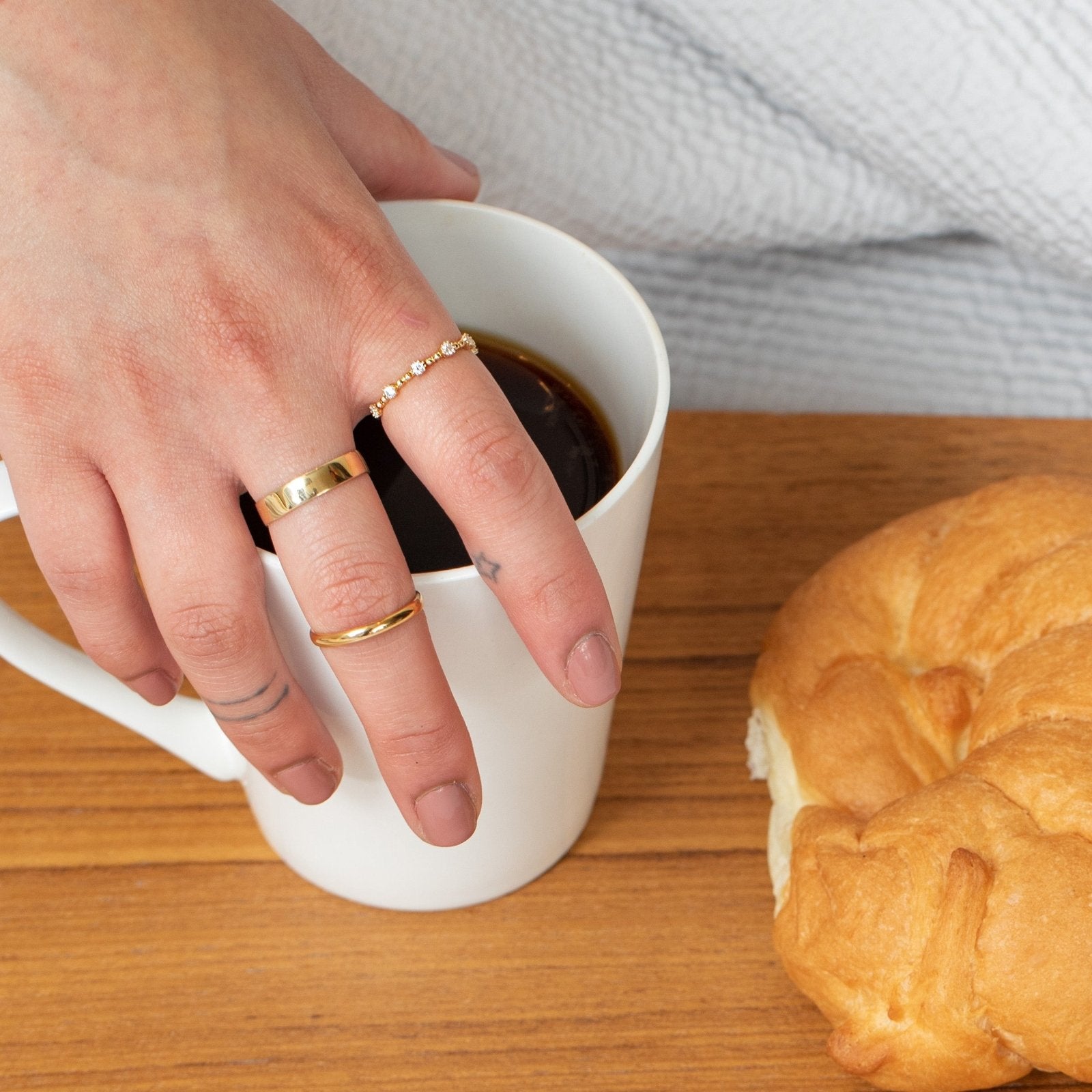 Classic Slim 14k Yellow Gold Band Ring for Men & Women - Perfect for Weddings, Anniversaries, and Everyday Elegance