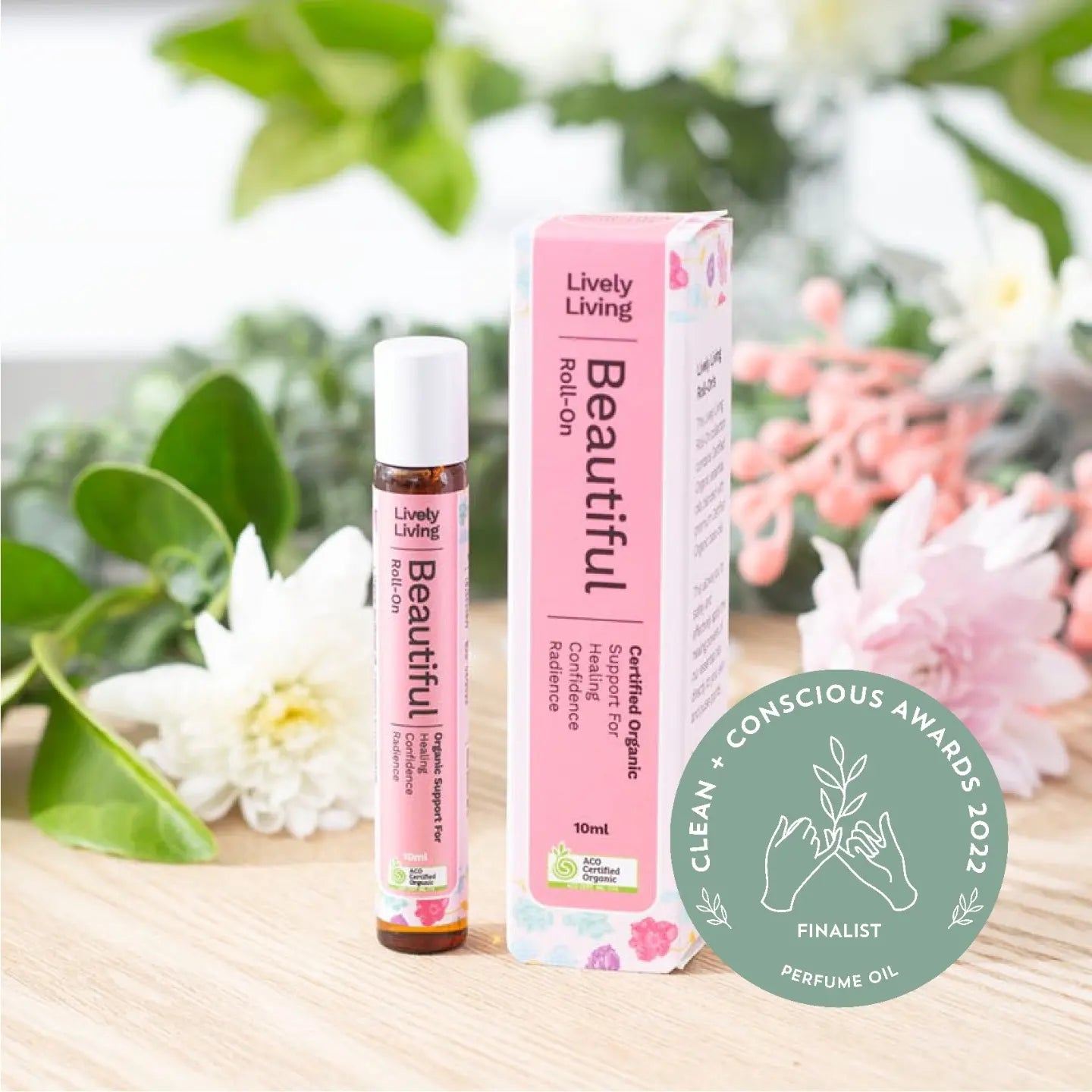 Organic Essential Oil Roll-On & Bottle Set - USDA Certified for Aromatherapy, Stress Relief & Relaxation | Perfect for Home, Office & Travel Use