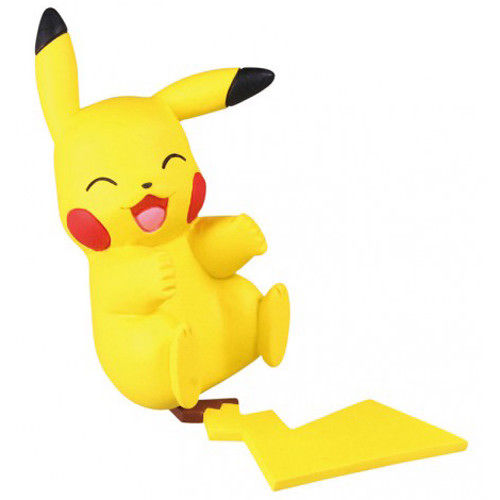 Pokemon Sun & Moon Pikachu Mini Figure - Takara Tomy Collectible Mascot for Anime Fans | Perfect for Display, Gifts & Pokemon Merchandise Collections