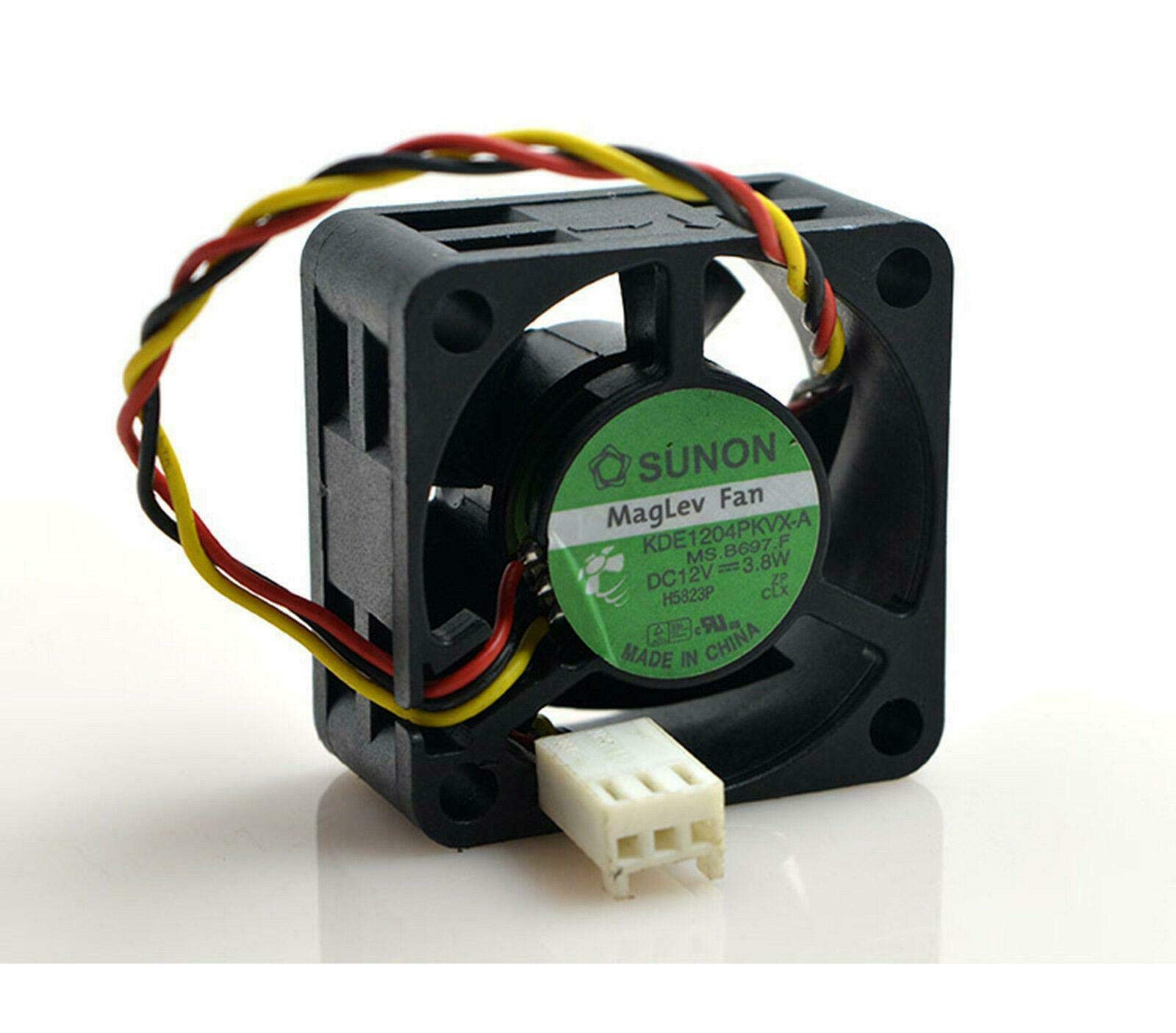 Silent Cooling Fan for Cisco ACS-2811-FAN-1/2 Cisco 2811 Router Fan1 or Fan2 - Sunon KDE1204PKVX-A MS.B697.F - DC12V 3.8W 40x40x20mm - 13000rpm High Speed - Replacement Fan for Network Equipment - Ideal for Server Rooms & Data Centers