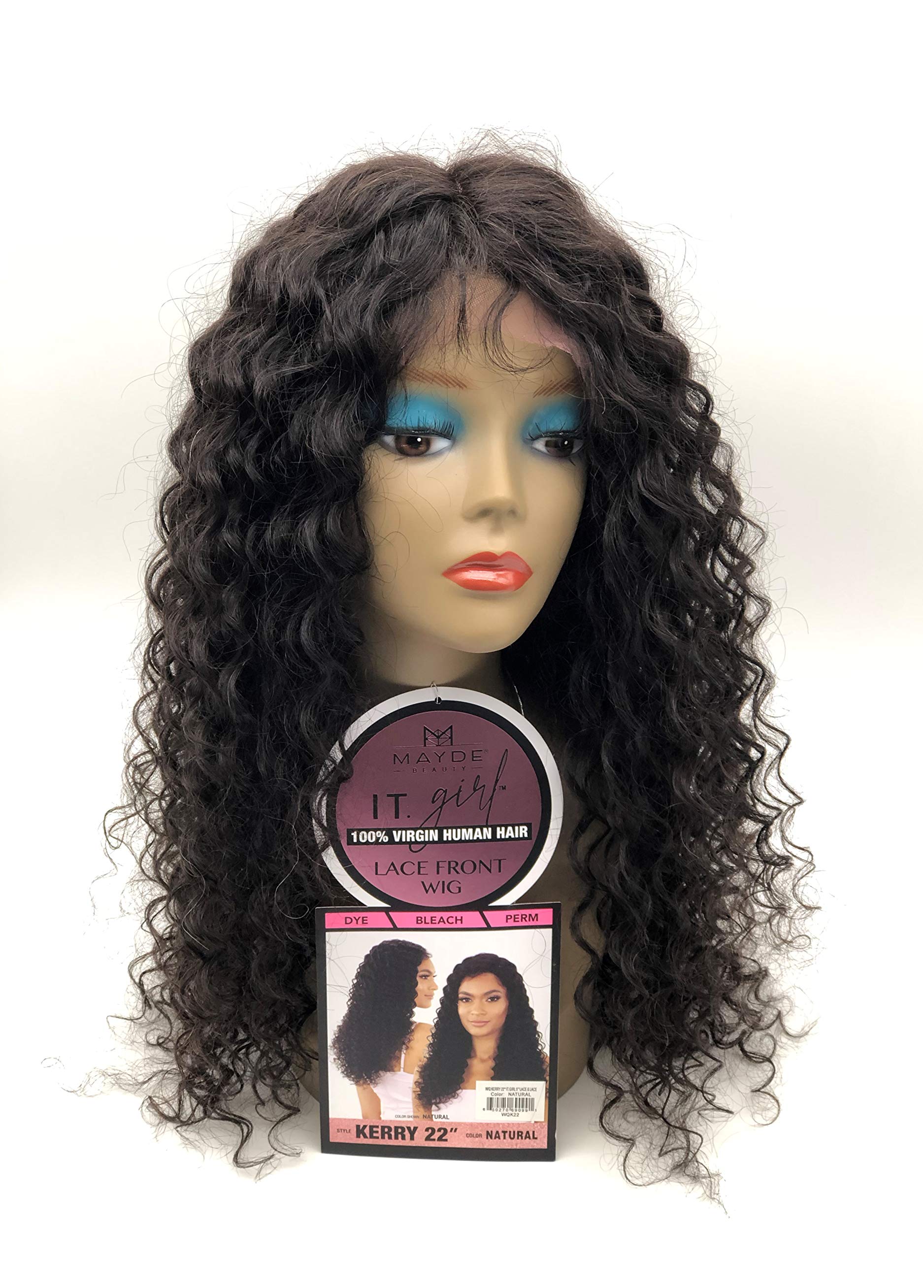 Mayde Beauty IT. GIRL 100% Virgin Human Hair Lace Front Wig - 18