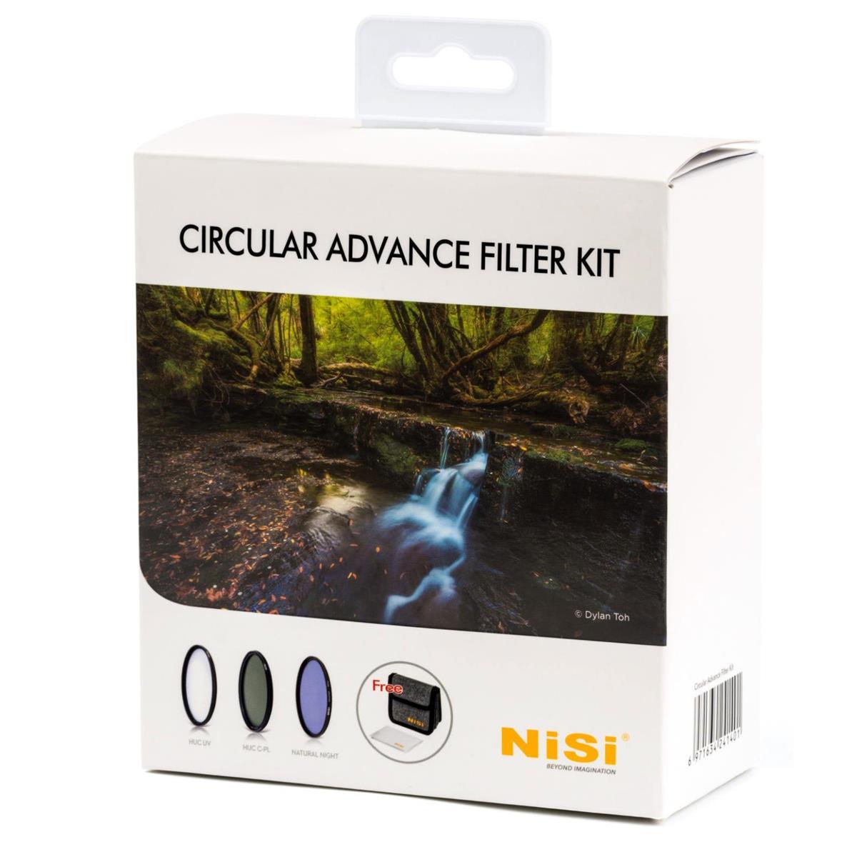 NiSi 77mm Circular Advance Filter Kit - Professional Camera Lens Filter for DSLR & Mirrorless - Perfect for Landscape, Portrait & Travel Photography
