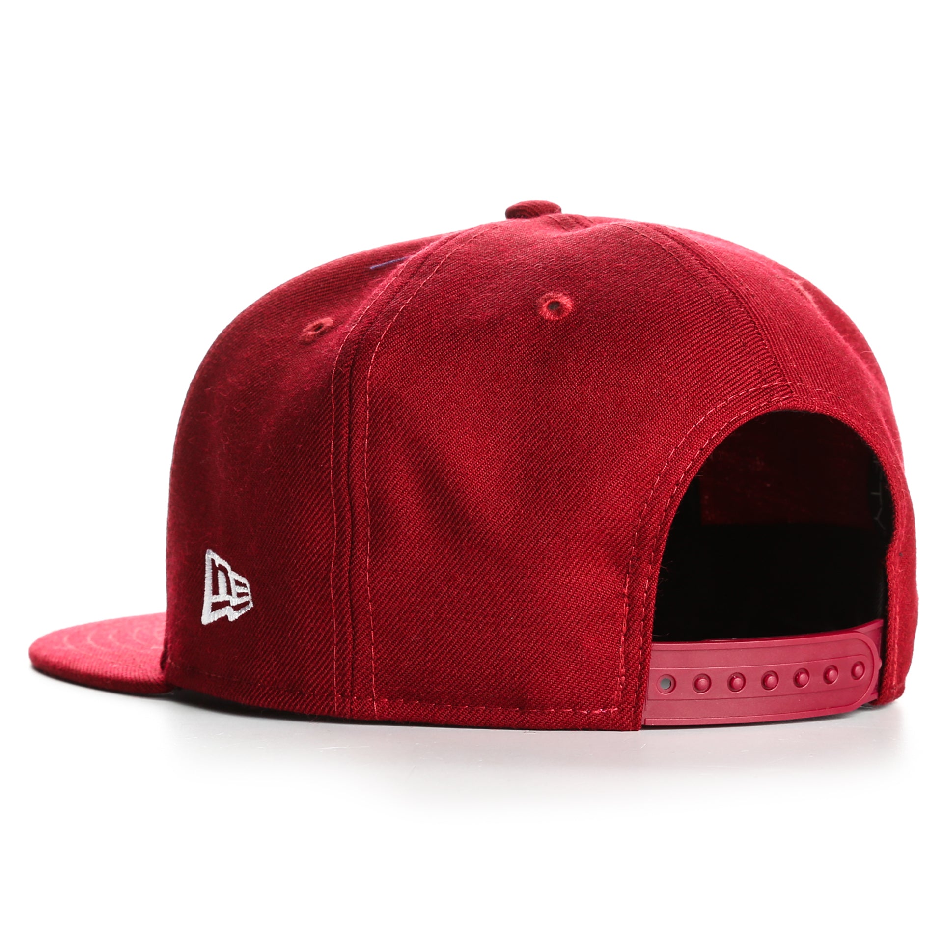 New Era 9Fifty Los Angeles Dodgers Cardinal Red Snapback Hat - Official MLB Baseball Cap for Men & Women - Perfect for Games, Sports Events & Streetwear Fashion
