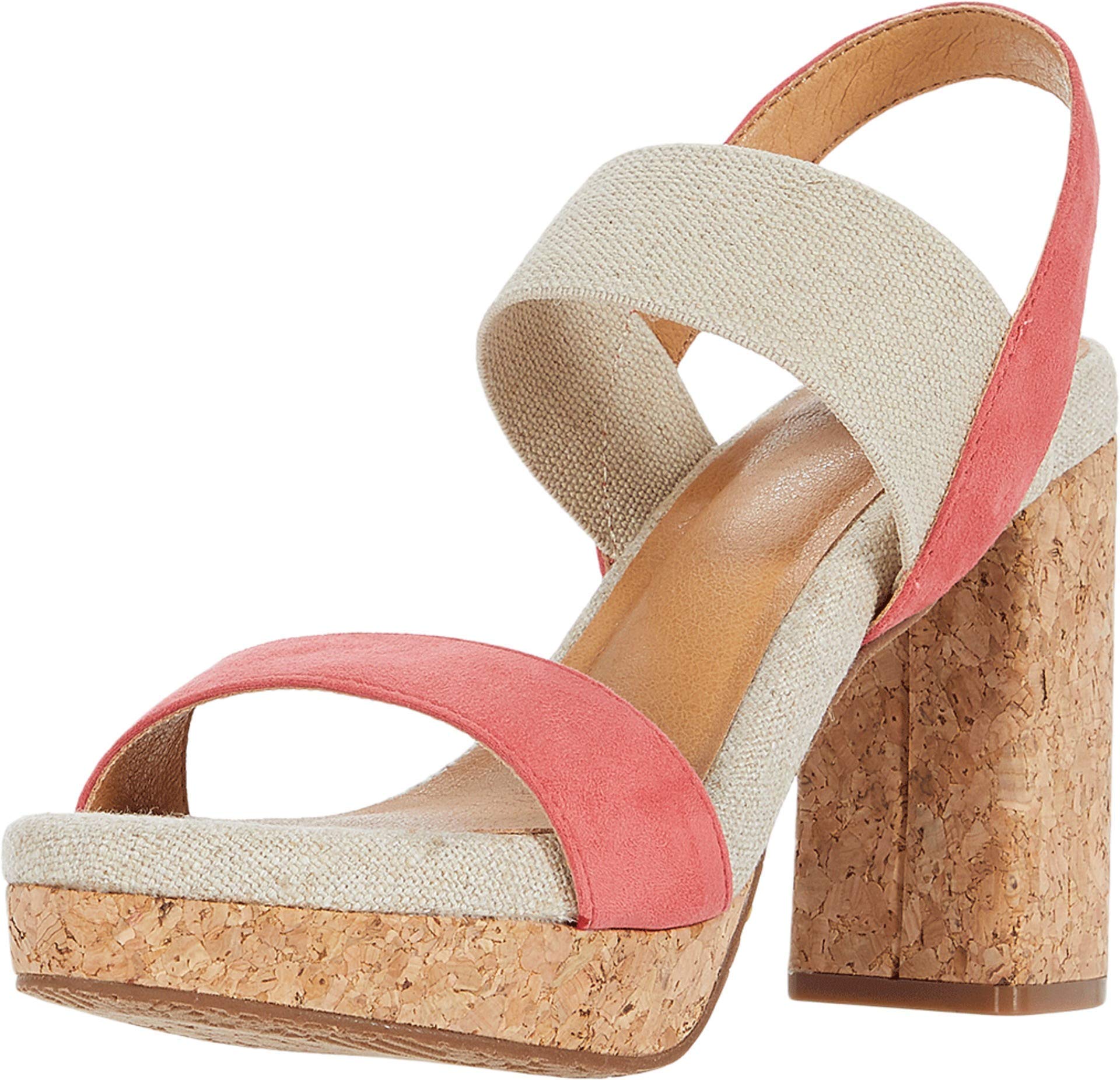 Yellow Box Amil Peony Women's Comfortable Slip-On Shoes Size 9.5 - Perfect for Casual Wear, Office, and Travel