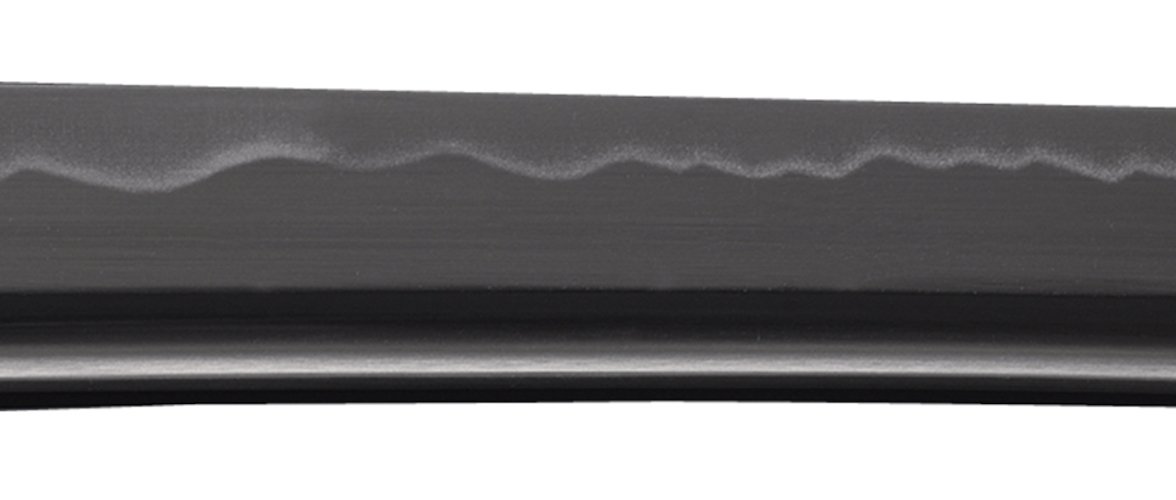 Hand Forged Samurai Katana Sword - 1080/1095 High Carbon Steel, Clay Tempered, Full Tang, Razor Sharp Blade with Wooden Scabbard - Perfect for Martial Arts Training, Cosplay, and Collectors Display