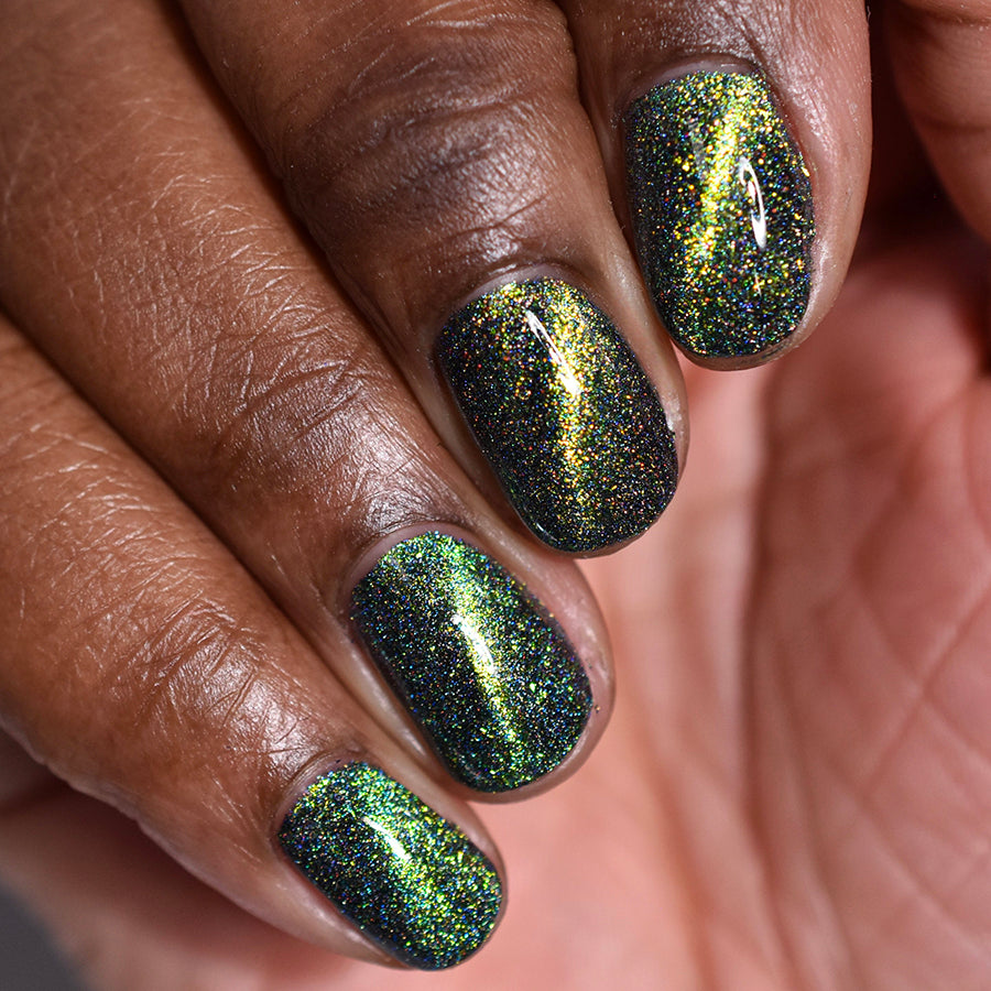 Quasar Nail Polish - Long Lasting Gel Nail Lacquer with High Shine Finish - Perfect for Manicures, Pedicures & Nail Art Designs