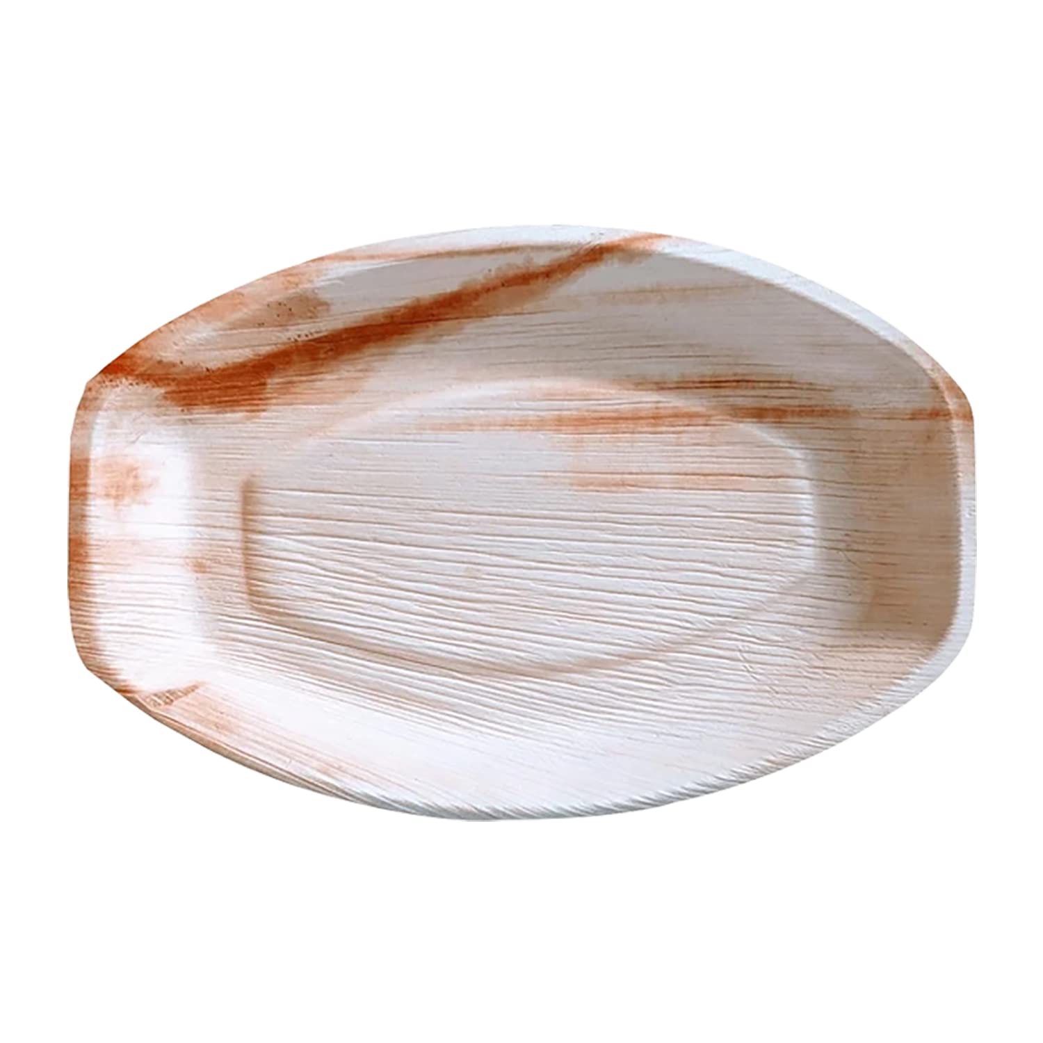 Eco-Friendly Palm Leaf Plates - 100% Biodegradable Disposable Dinnerware for Parties & Events (9