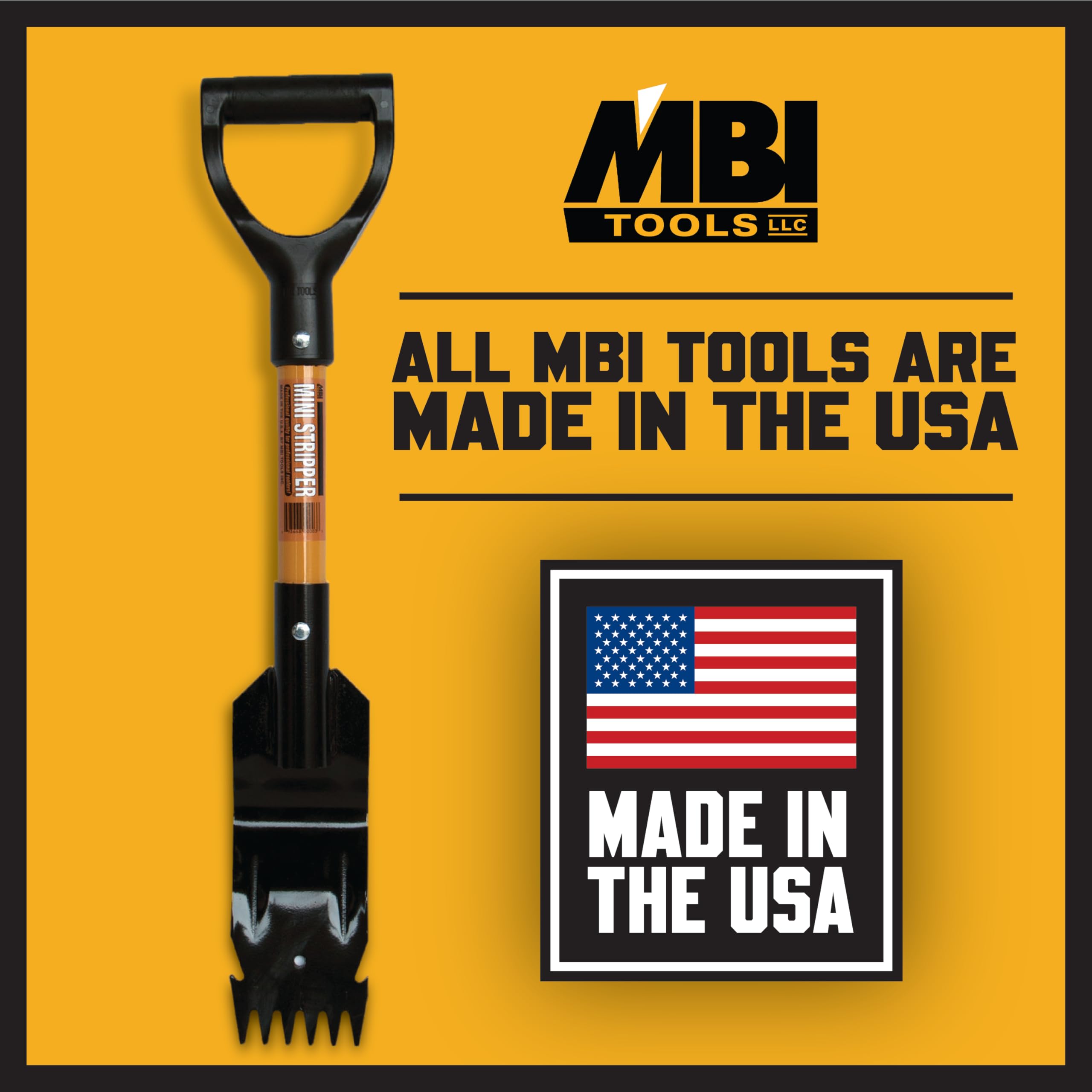 MBI Tools Mini Stripper (4 Pack) - Compact Wire Stripping Tool for DIY Electrical Projects, Home Repairs & Professional Use