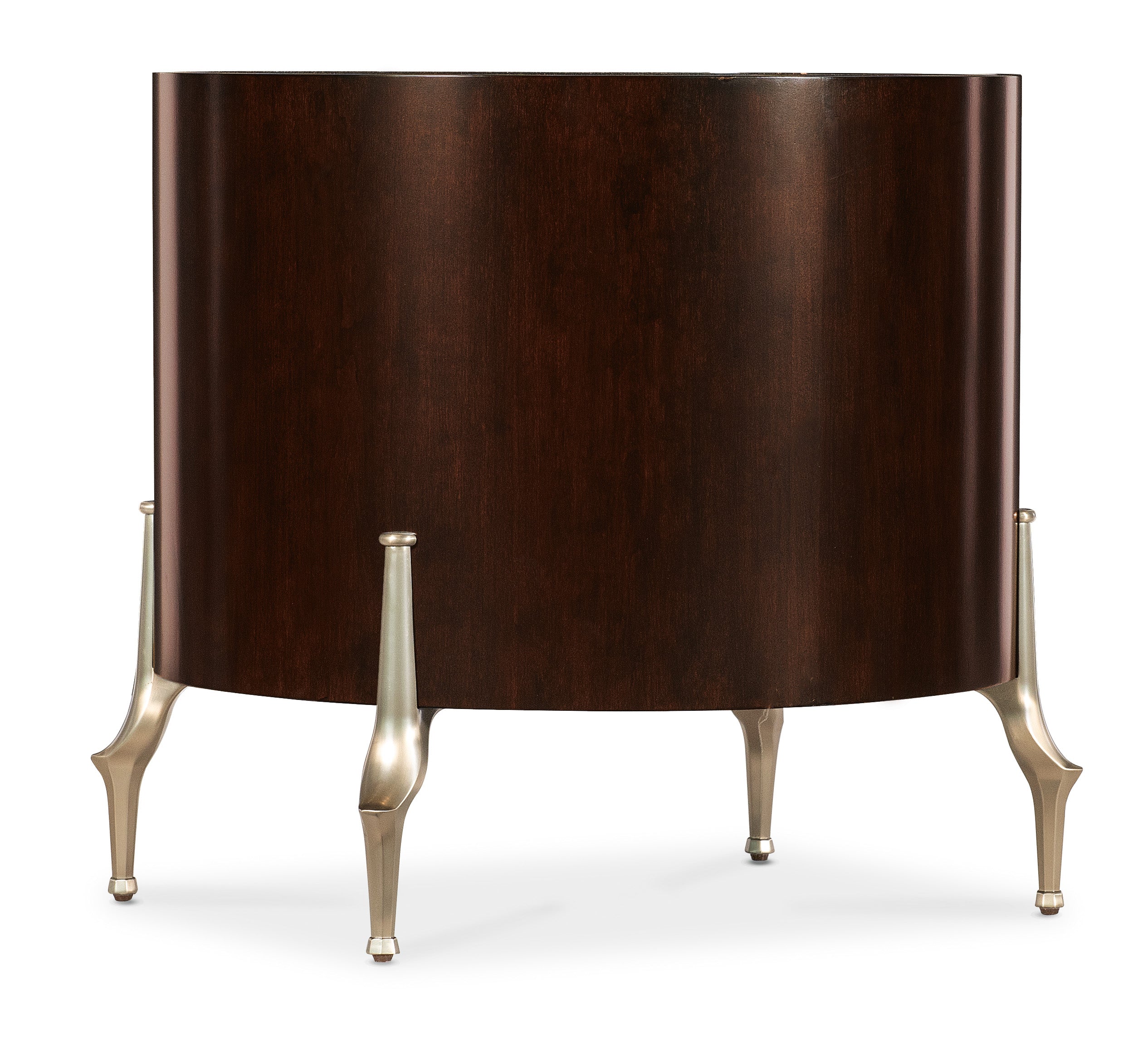 Bella Donna Round Side Table - Small Accent Table for Living Room, Bedroom, or Office - Perfect for Coffee, Books, and Decor
