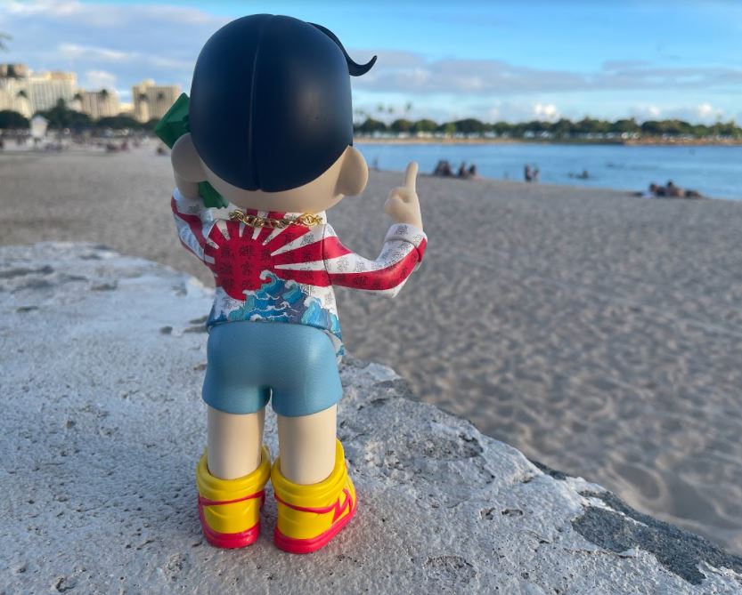 Money's Calling Hawaiian Shirt by Sanchez Designs x Martian Toys | Trendy Aloha Shirt for Men & Women | Perfect for Beach, Luau, and Summer Parties