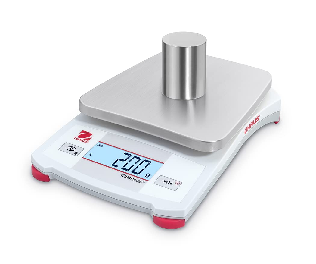 Ohaus CX221P Compass CX Digital Postal Scale - 220g Capacity, 0.1g Precision, 5.6