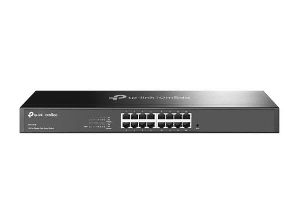 TP-Link 16-Port Gigabit Easy Smart Switch (TL-SG1016PE) | Omada SDN Integrated | 16 x 10/100/1000Mbps Ports | Plug & Play | Ideal for Home Office & Small Business Networks