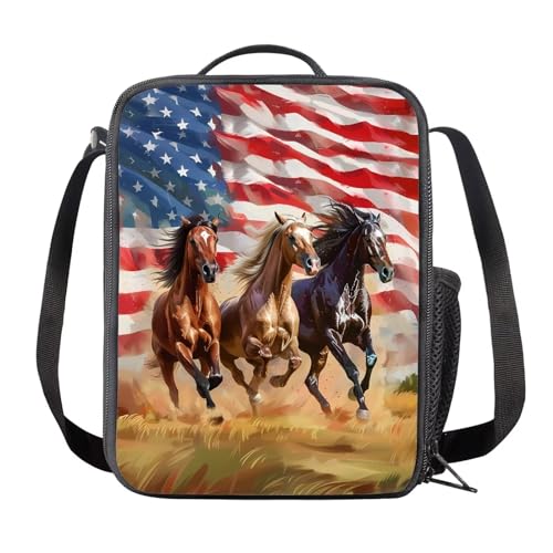 Flag Horse
