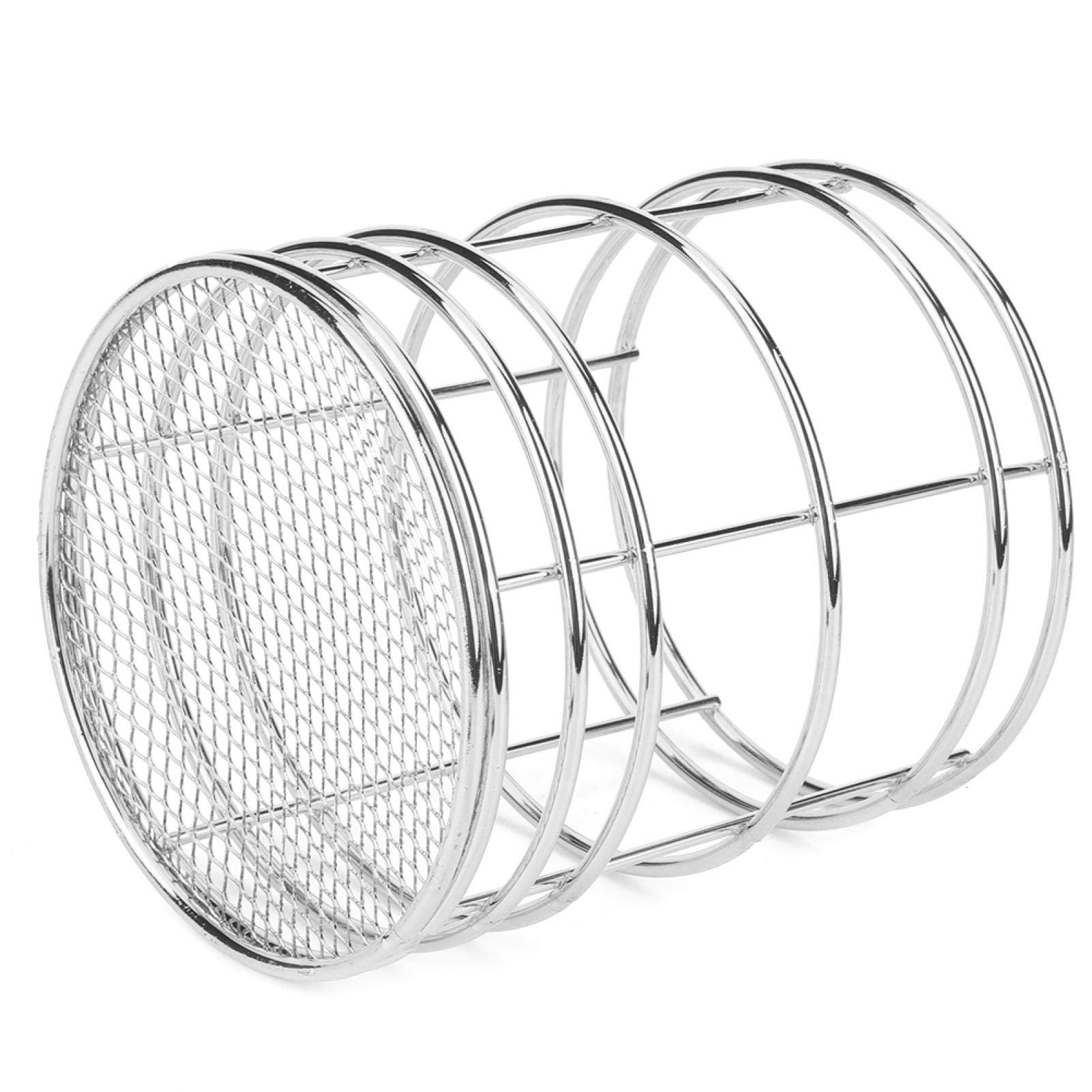 Premium Hollow Pen Cup - 3.5x3.9 Inch Round Desktop Organizer for Chopsticks, Pens & Office Supplies (Primary Color J13454SS) - Perfect for Study, Office & Home Organization