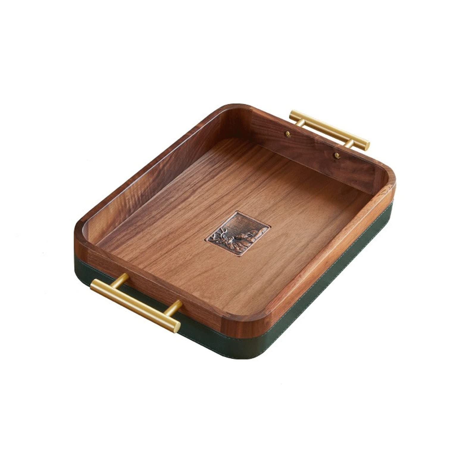 **Rustic Wooden Lap Tray with Handle – Multipurpose Serving Tray for Breakfast, Coffee, or Dining – Perfect for Bed, Sofa, or Outdoor Use**