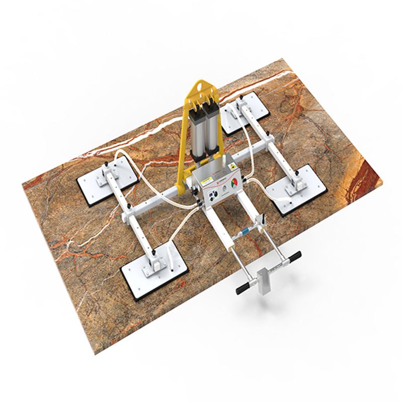 AVLP4 Pro Vacuum Lifter - Heavy Duty Suction Cup Lifter for Glass, Tiles & Smooth Surfaces - Perfect for Construction, Moving & DIY Projects
