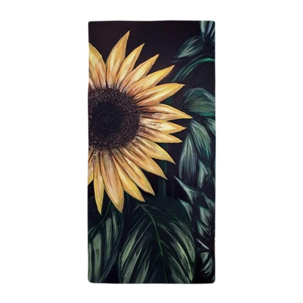 Sunflower Life Large Beach Towel - Soft, Absorbent & Unique Design for Pool, Beach, Yoga & Outdoor Activities | CafePress