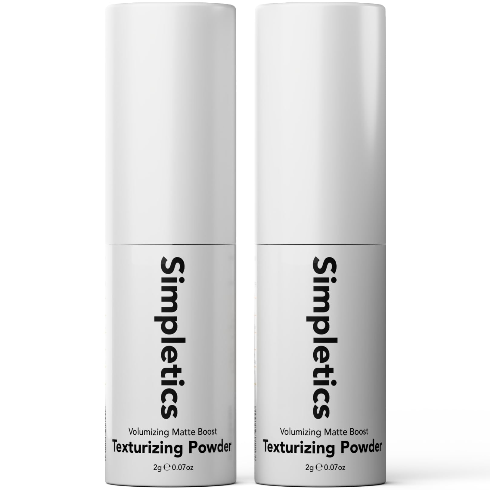 Natural Texturizing Powder for Hair Volume & Texture - 4-Ingredient Nourishing Formula with Rice Starch - Chemical-Free Volumizing Powder for Men & Women (2-Pack) - Perfect for Beachy Waves, Updos & Everyday Styling