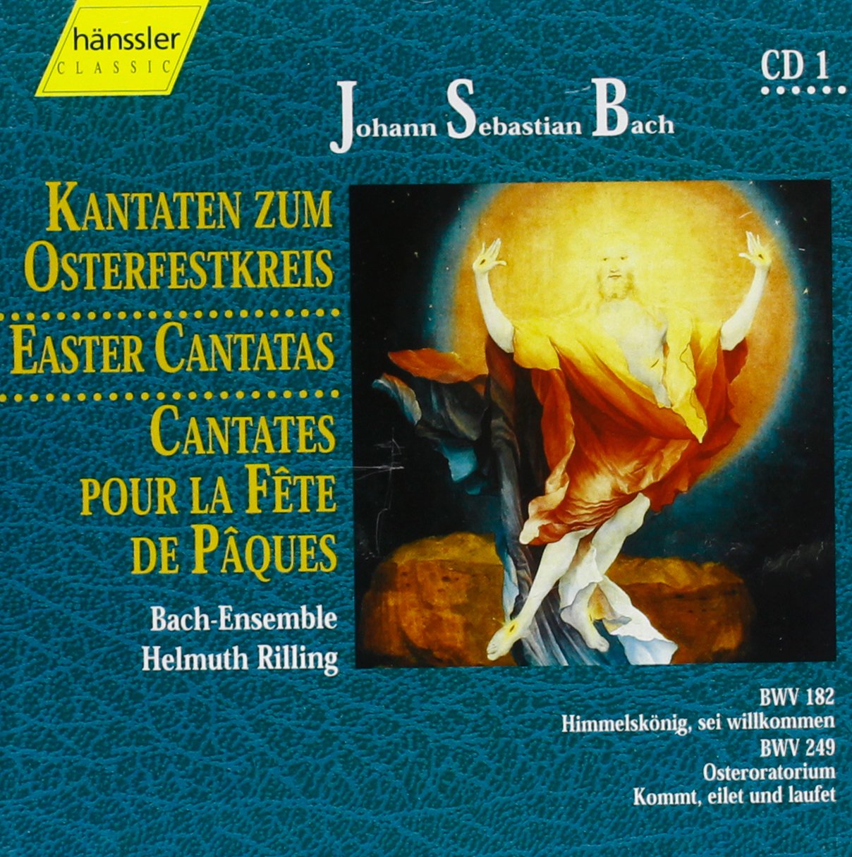 Bach Easter Cantatas by Rilling - Sacred Choral Music for Holy Week & Easter Celebrations - Perfect for Church Services, Concerts & Classical Music Lovers