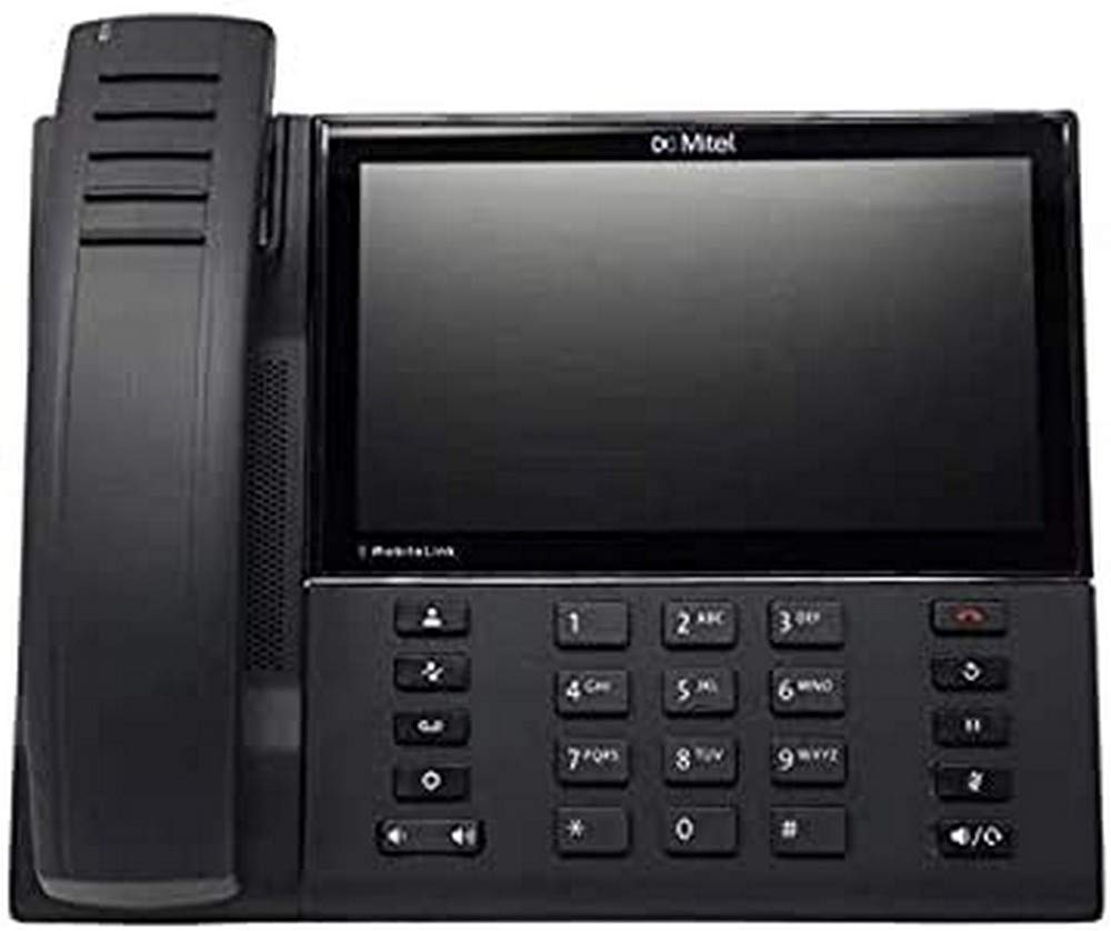Refurbished Mitel MiVoice 6940 IP Phone with Wireless Handset (Model 50006770) - Business VoIP Phone for Office Communication, Call Centers & Remote Work