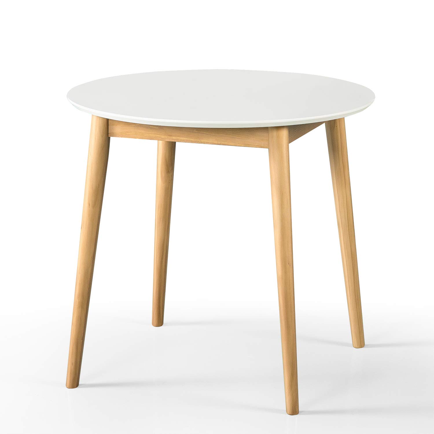 ZINUS Lloyd 32 Inch Solid Wood Dining Table - Modern Kitchen Table for Small Spaces | Easy Assembly | Perfect for Breakfast Nook, Apartment Dining & Kitchen Island Use