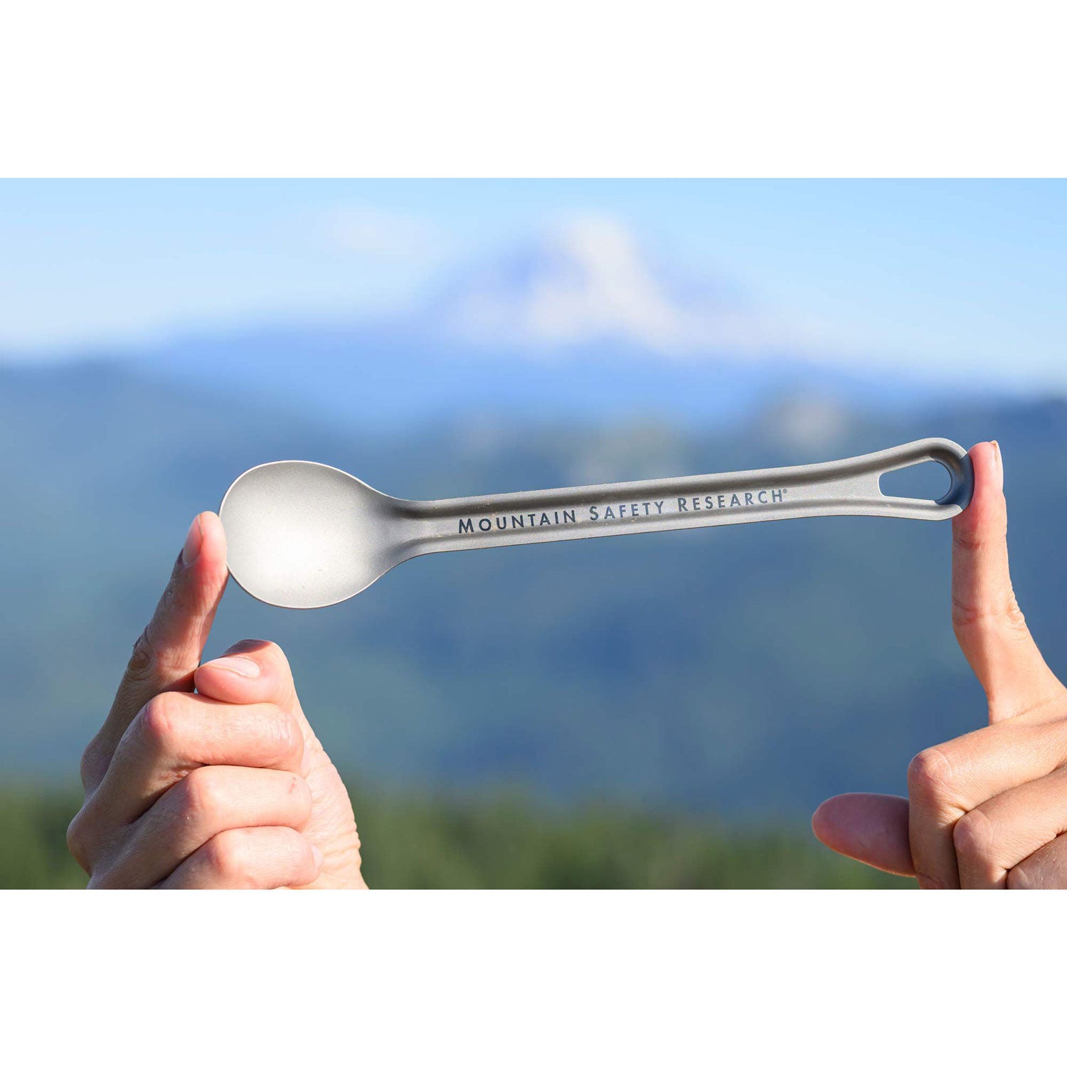 MSR Titan Long Spoon - Lightweight Camping Spork for Backpacking, Hiking & Outdoor Adventures - Durable Titanium Cutlery for Travel & Picnics