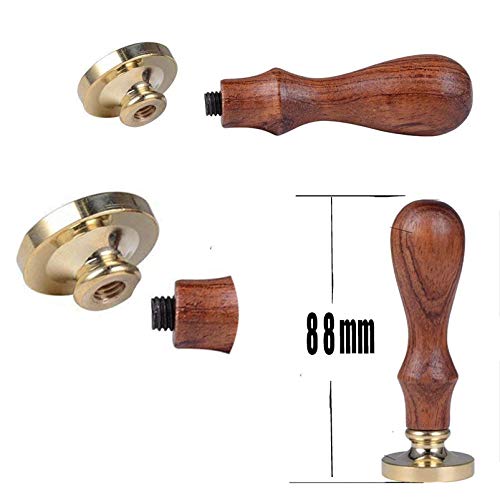 Handcrafted Puppy Dog Wax Seal Stamp with Natural Rosewood Handle - Perfect for Wedding Invitations, DIY Scrapbooking & Vintage Letter Sealing