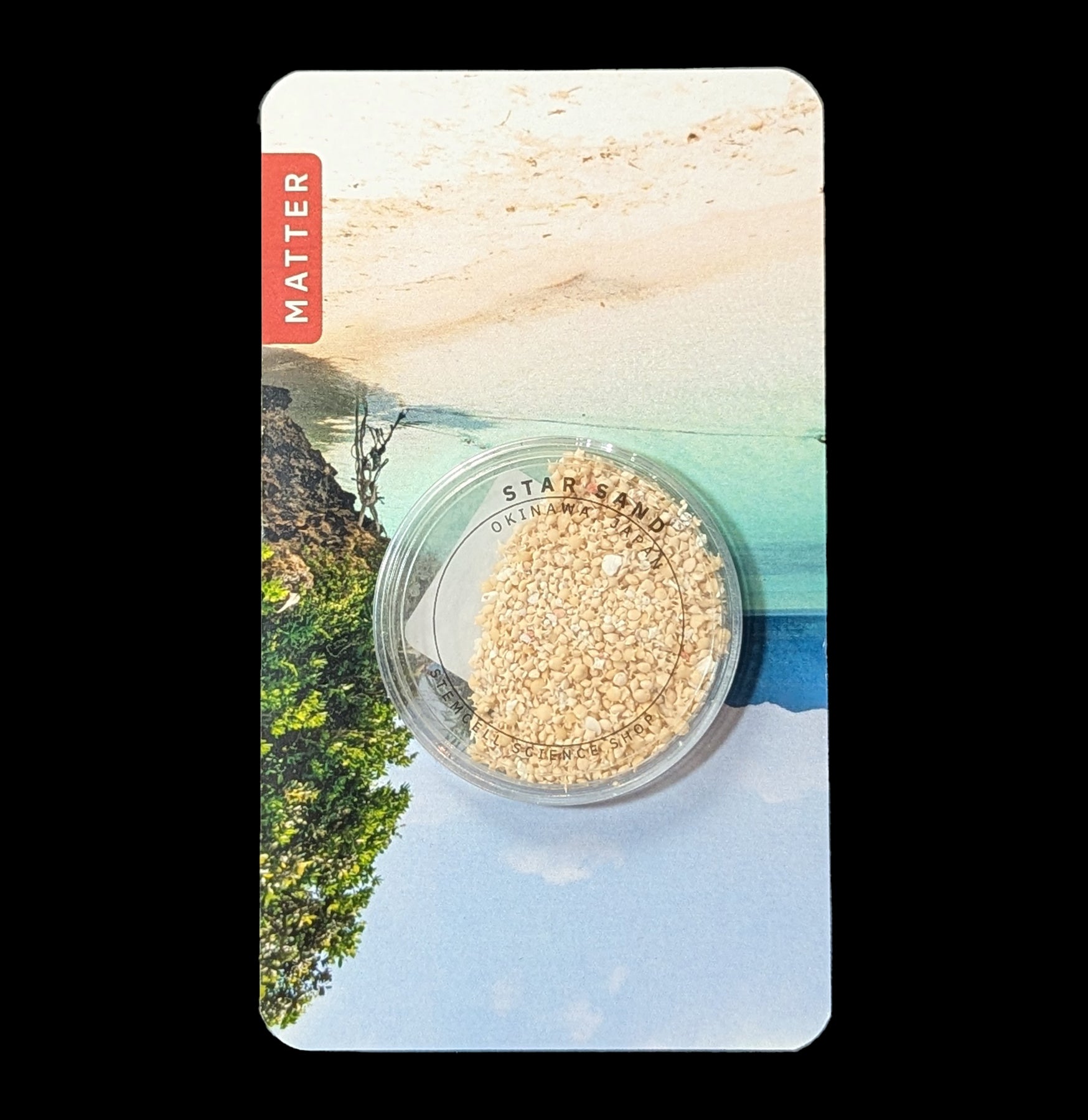 Authentic Japanese Star Sand - Natural Marine Souvenir & Unique Beach Decor for Home, Aquariums & Wedding Favors