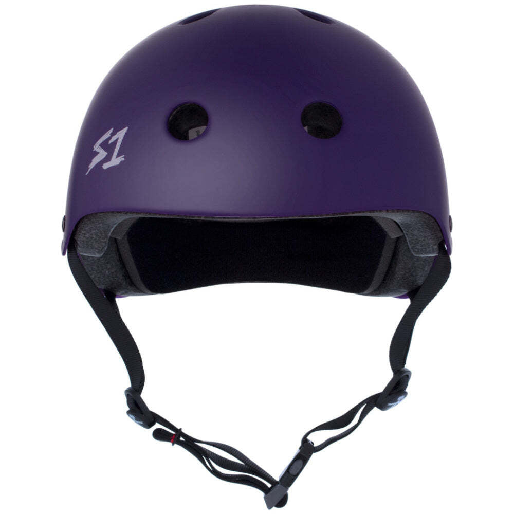S One Lifer Matte Purple Bike Helmet - Lightweight & Durable Cycling Helmet for Adults - Perfect for Road Biking, Mountain Biking & Commuting