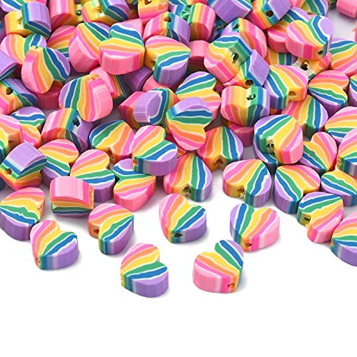 Rainbow Heart-200pcs