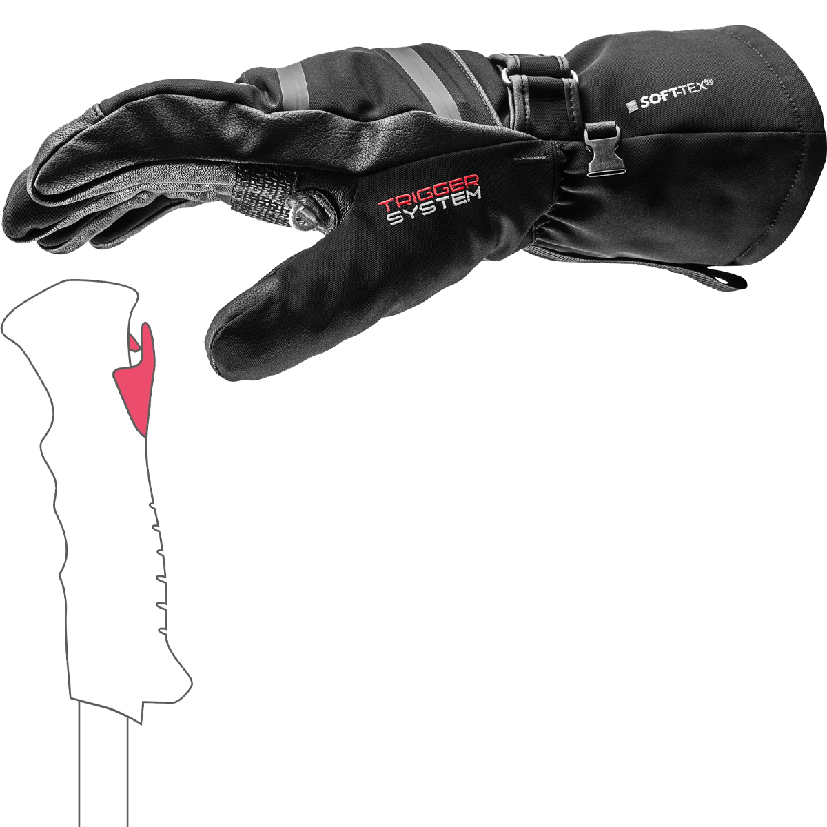 Detect S Gloves - Touchscreen Compatible Work Gloves for Men & Women - Cold Weather, Outdoor Activities, Driving, Cycling & More