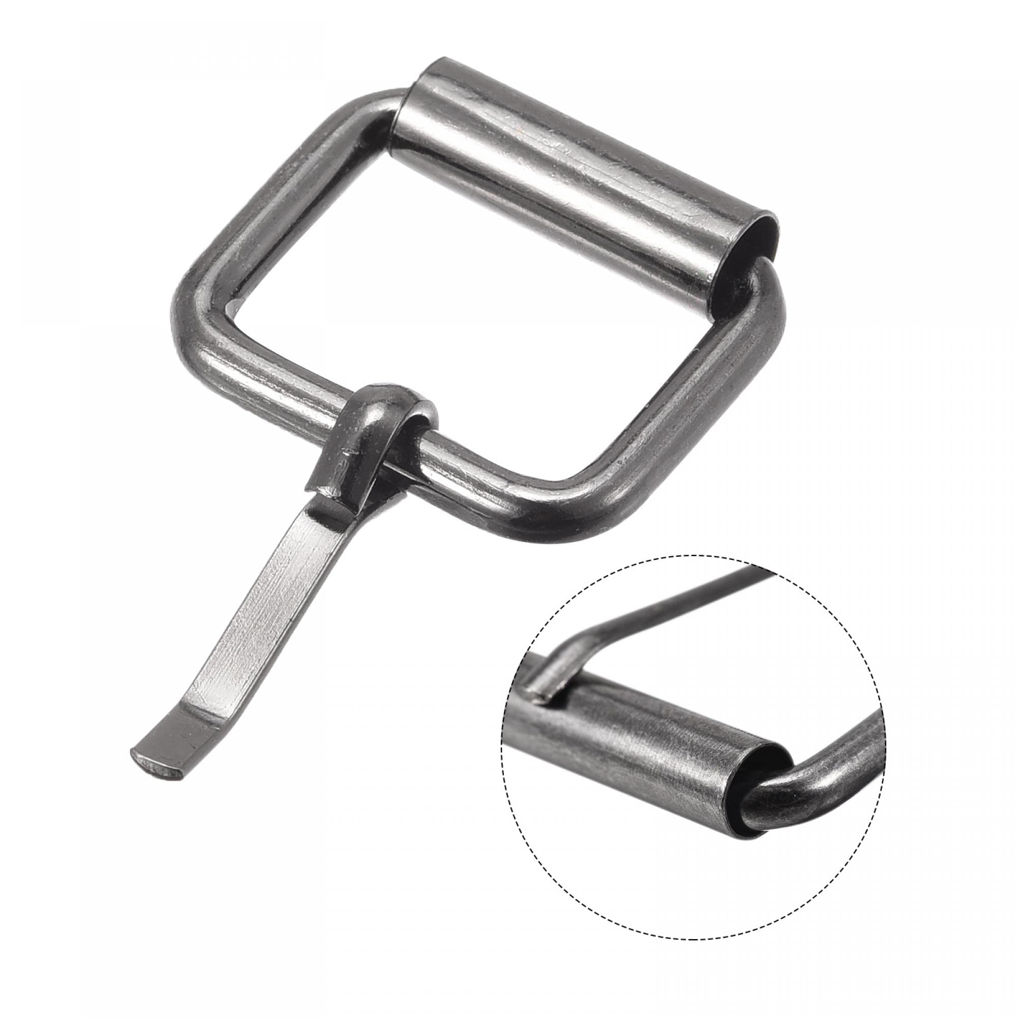 uxcell Durable Metal Roller Buckles for Belts, Bags & Straps - Heavy Duty DIY Hardware for Crafting, Leatherworking & Fashion Accessories - Perfect for Handmade Purses, Backpacks & Waist Belts