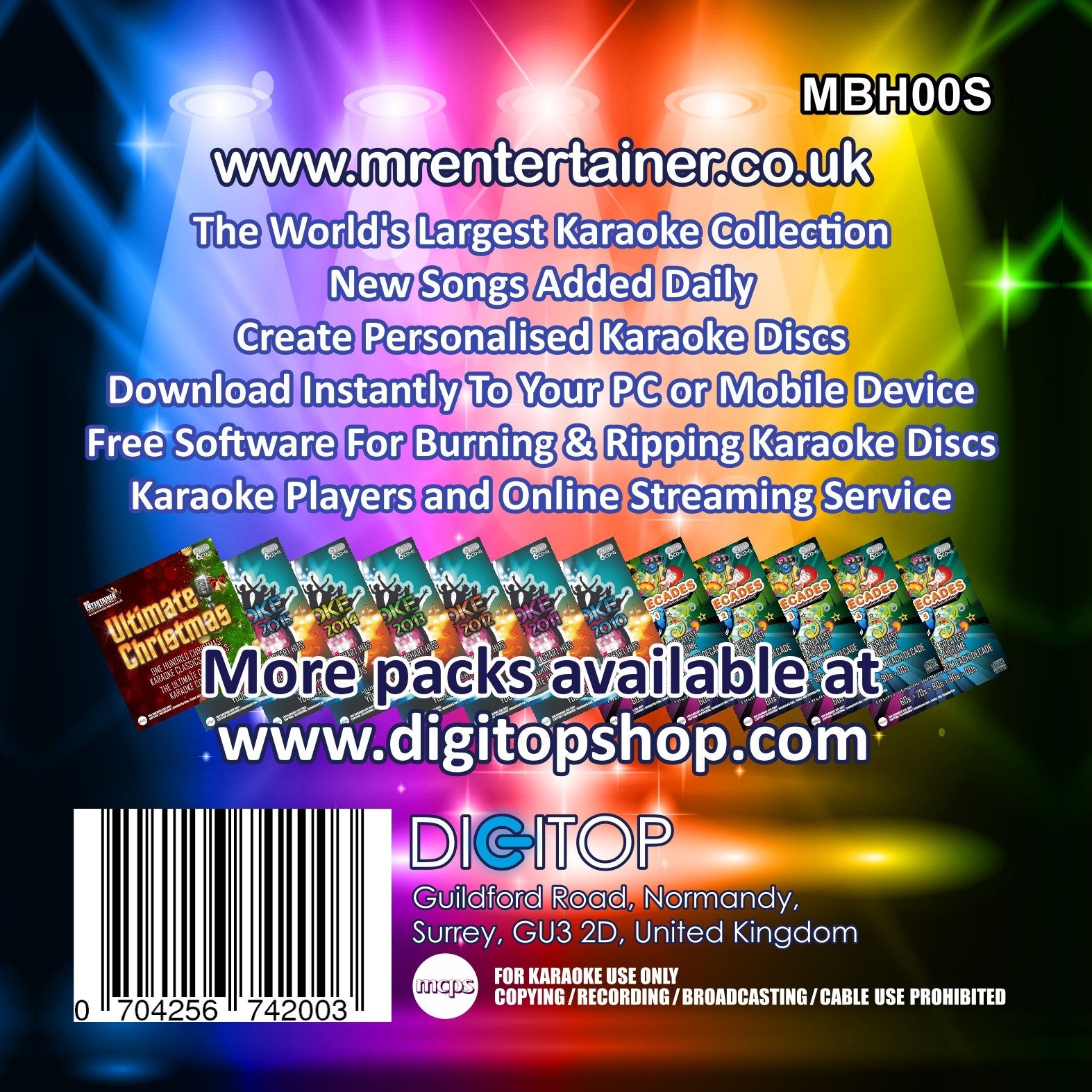 Mr Entertainer Big Karaoke Hits of the 2000s - Best 2000s Karaoke Songs for Parties & Home Entertainment