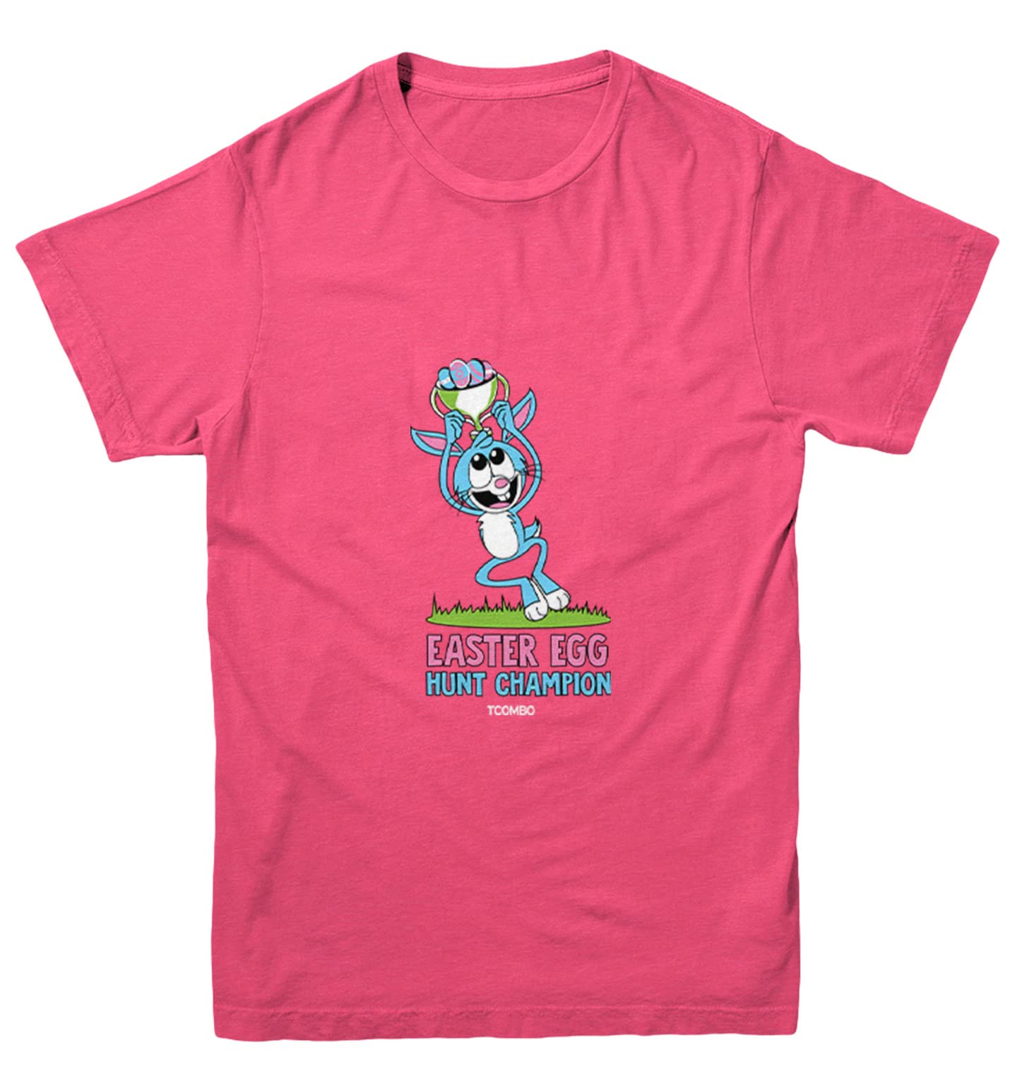 Easter Egg Hunting Champion - Bunny Cute Youth T-Shirt | Fun Easter Outfit for Kids & Teens | Perfect for Easter Egg Hunts, Spring Parties & Family Gatherings